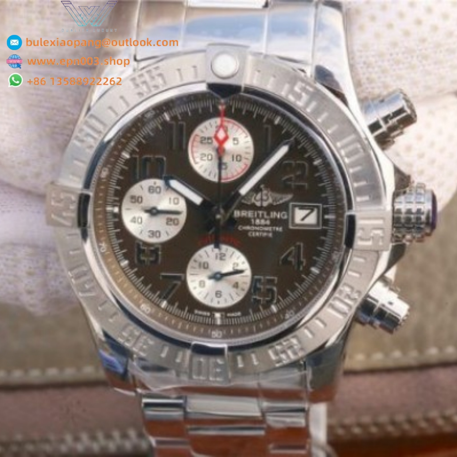 Avenger II Chronograph Gray Dial On 43mm Men Watch