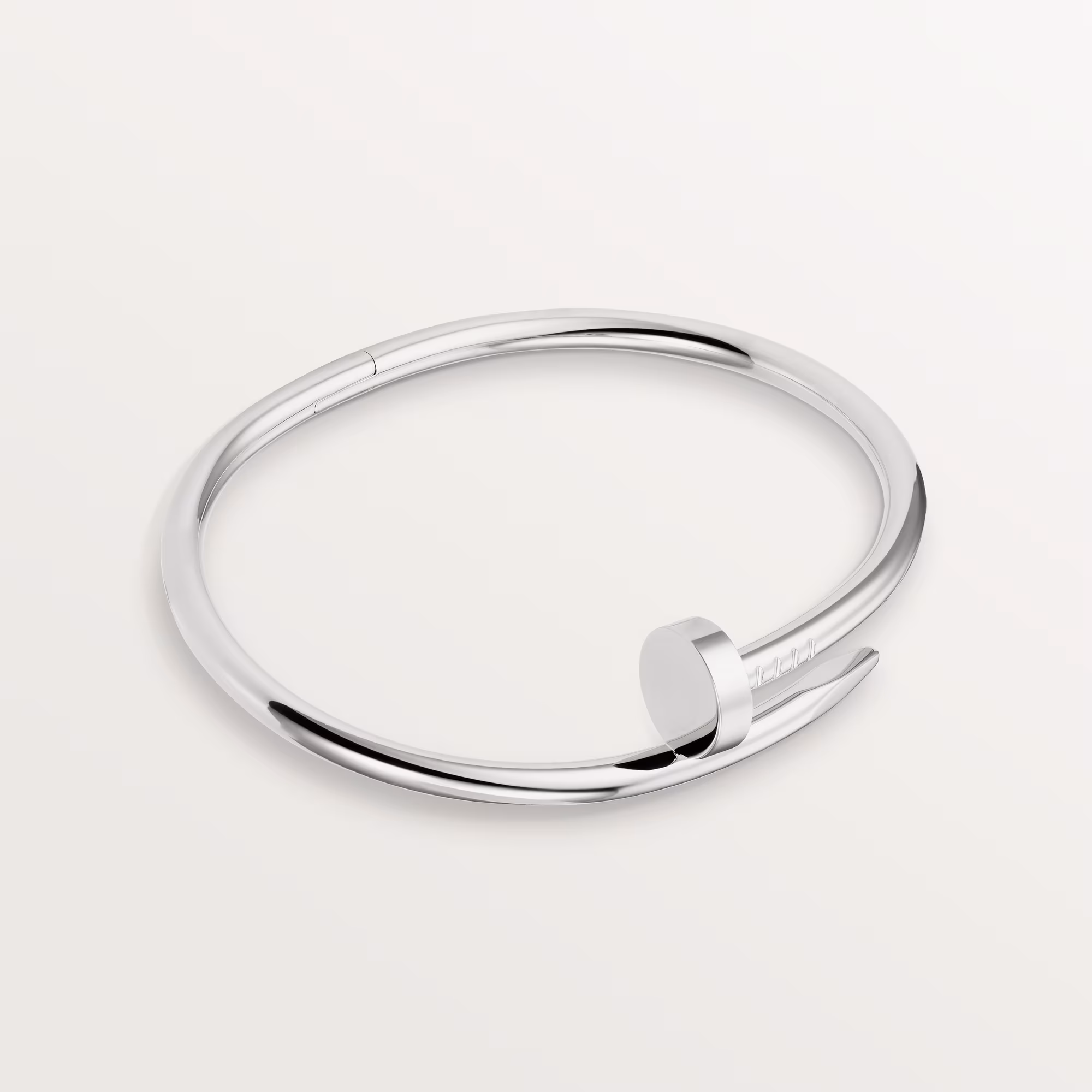 Juste Un Clou Bracelet, Classic Model B6048317 - White Gold