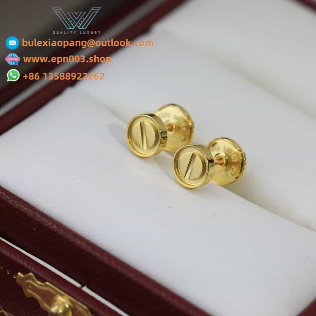 Love Stud Earrings B8301255 - Gold