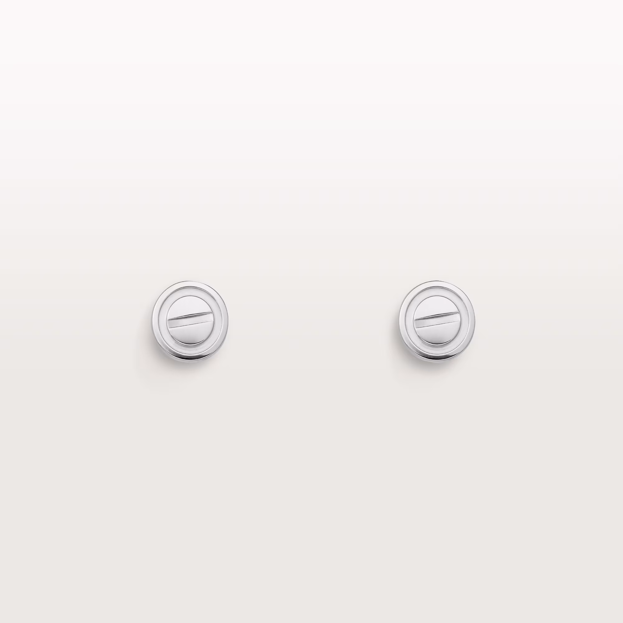 Love Stud Earrings B8301256 - White Gold