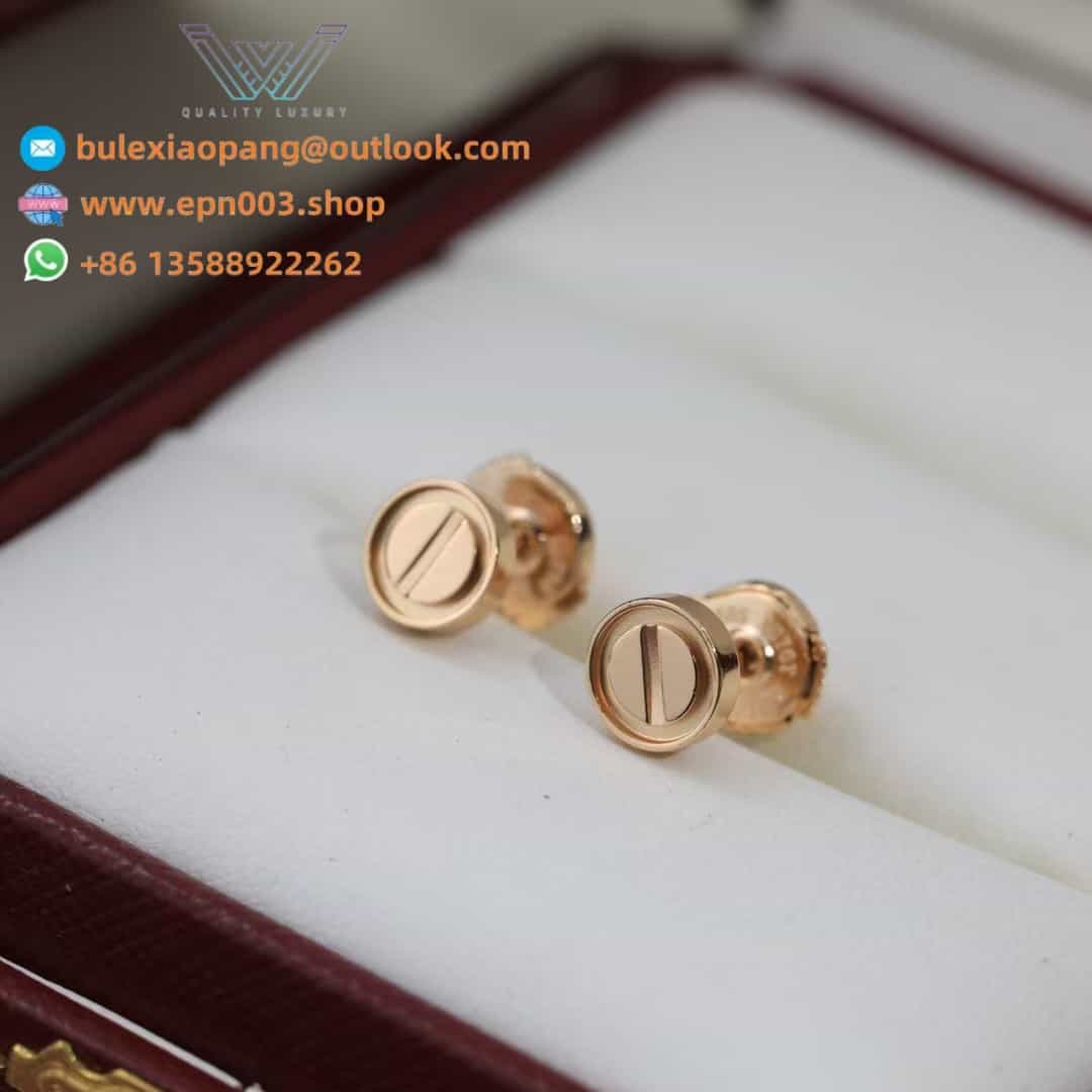 Love Stud Earrings B8301254 - Rose Gold