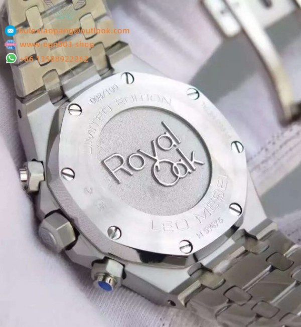 Royal Oak Chronograph SS Blue Dial SS Bracelet 41mm Men Watch