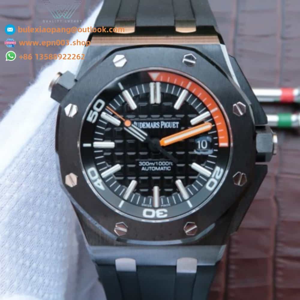 Royal Oak Offshore Diver Black Ceramic 15707CE.OO.A002CA.01 42mm Men Watch