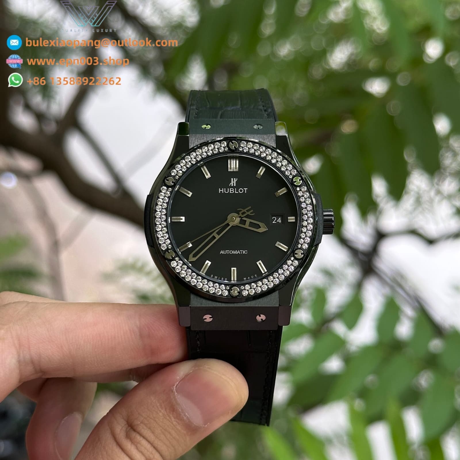 Classic Fusion Collection With Diamonds 42mm Men Watch