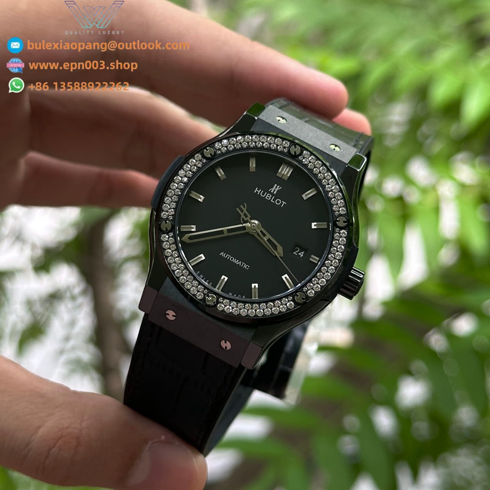 Classic Fusion Collection With Diamonds 42mm Men Watch