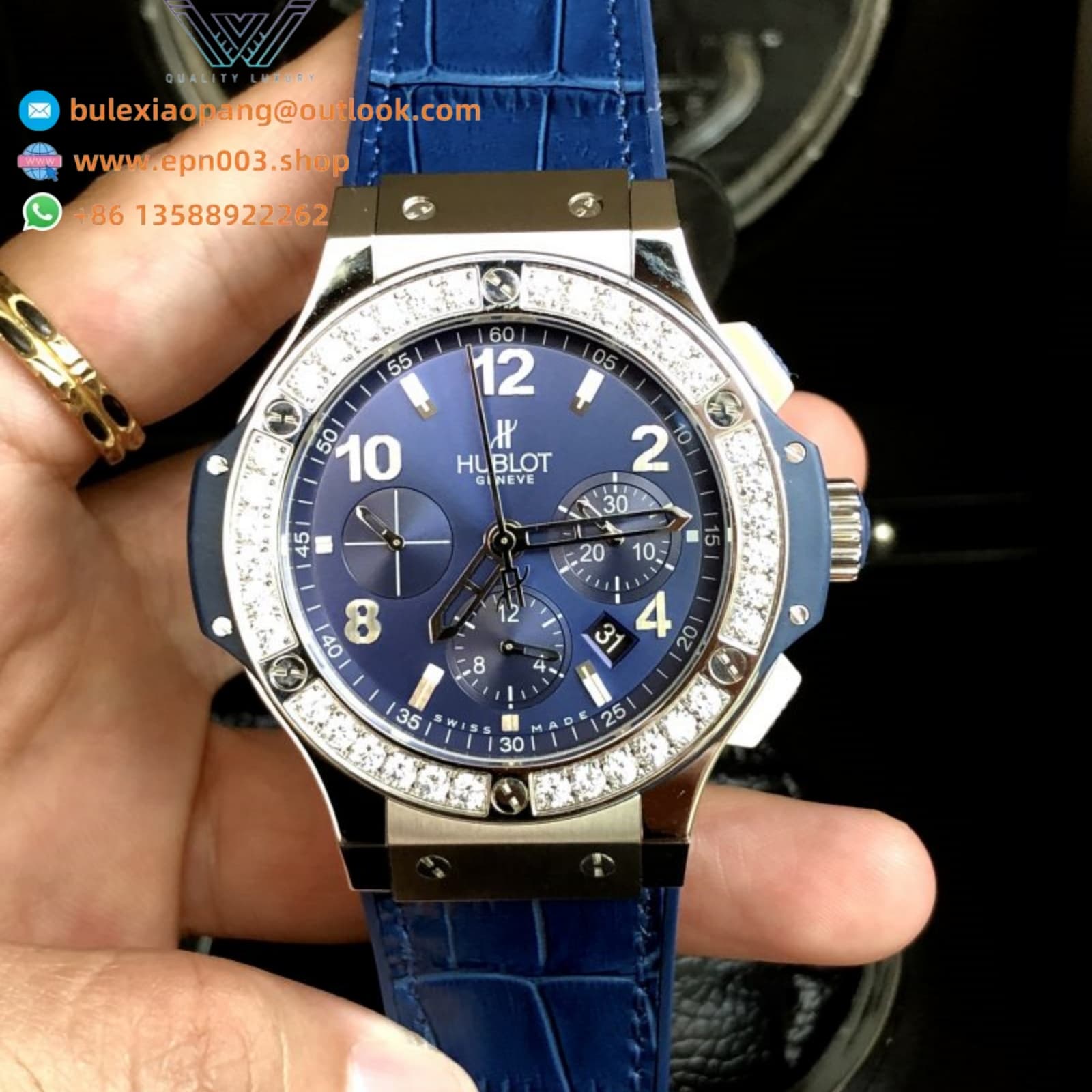 Big Bang HUB 4100 Blue Dial 44mm Men Watch