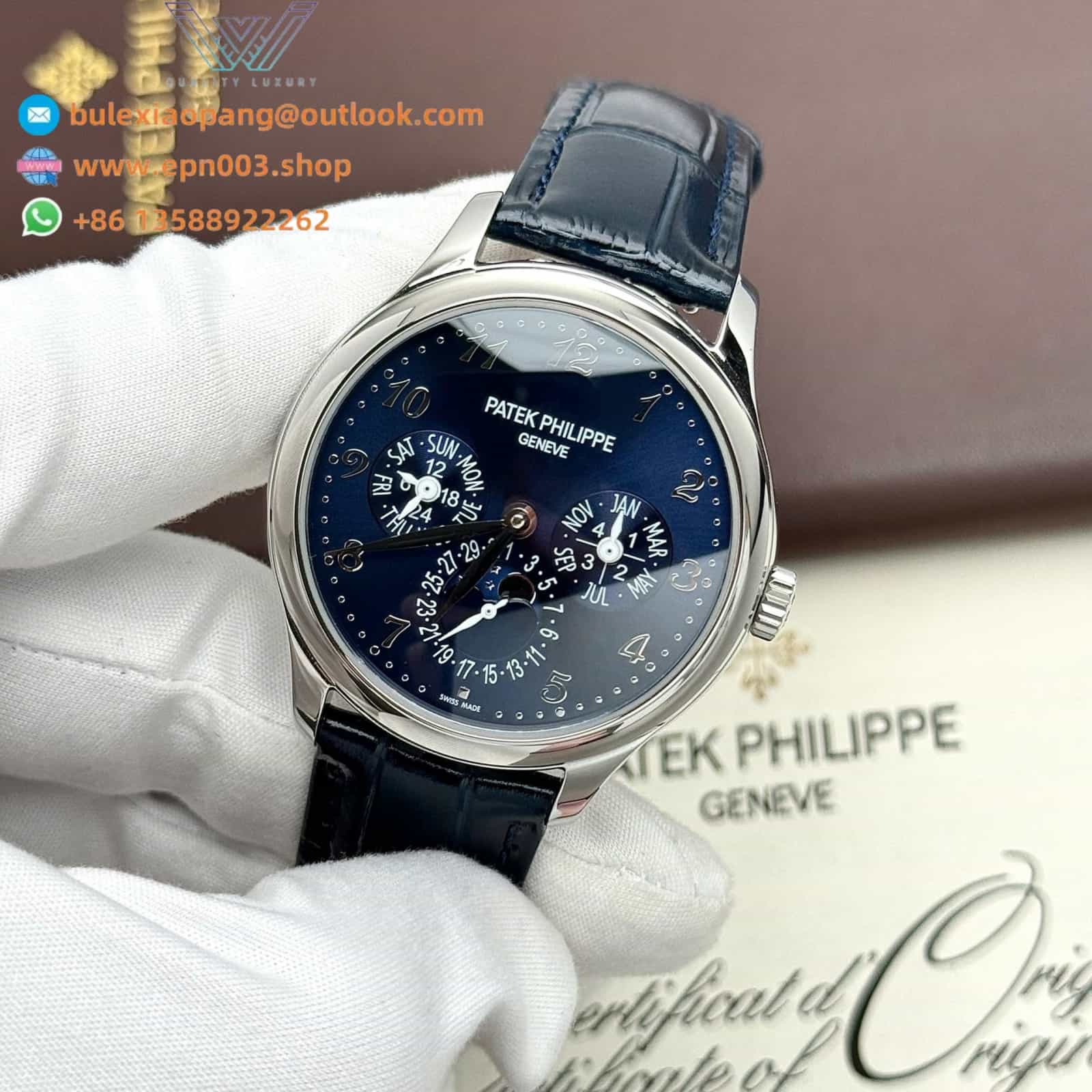 Grand Complications 5327G Automatic Movement Blue Dial 40mm Men Watch