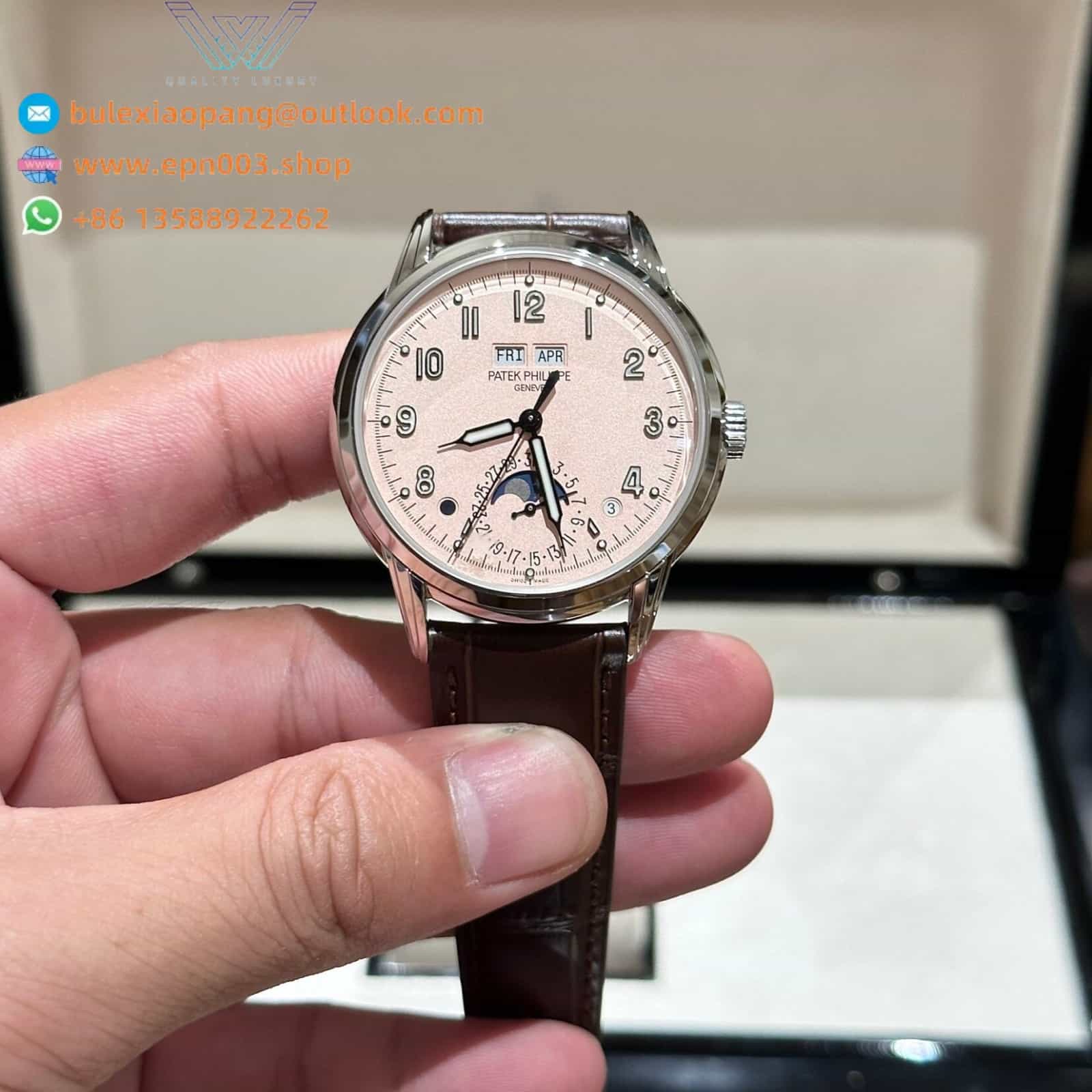 omplications 5320G Pink Dial 40mm