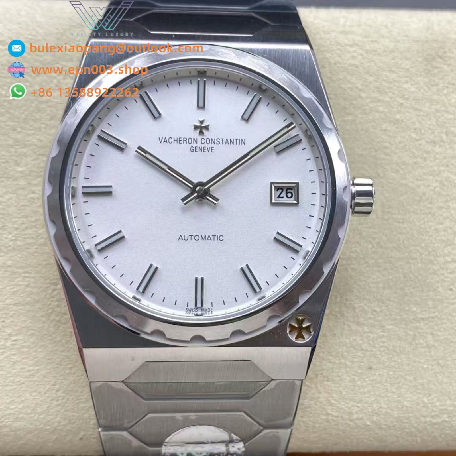 Historiques White Dial 8F 37mm Women Watch