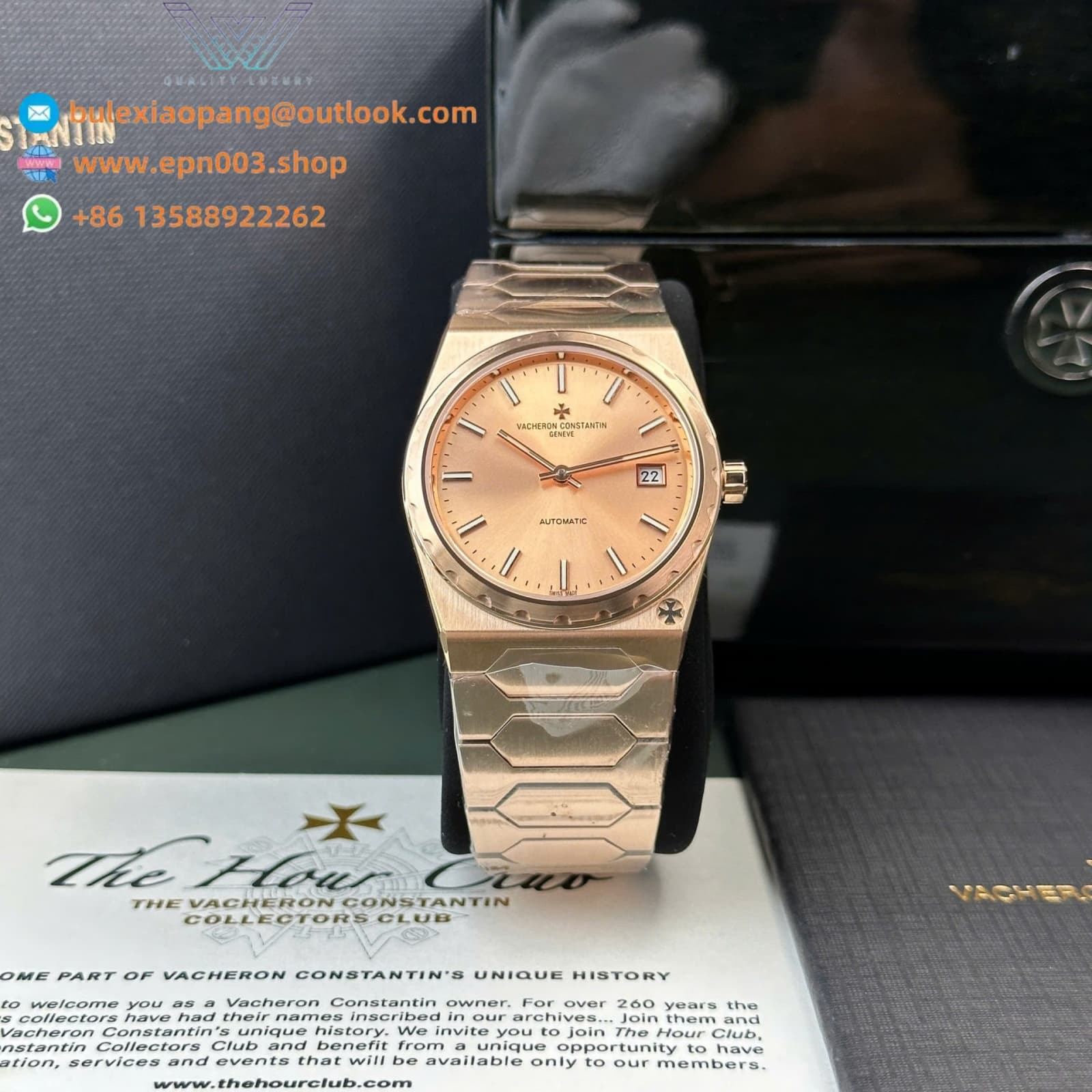 Historiques Rose Gold 37mm Women Watch
