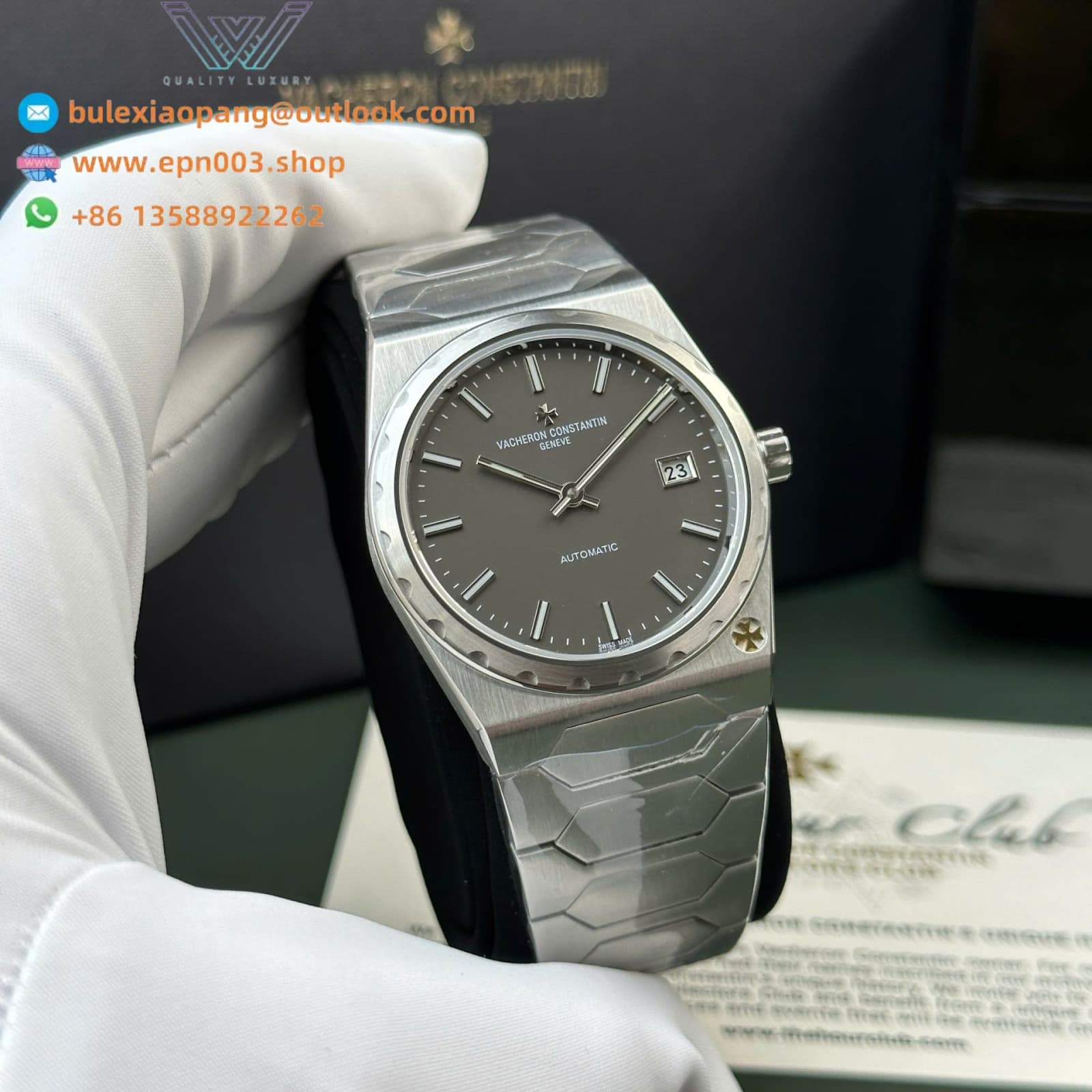 Historiques Watch Gray Dial 37mm Women Watch