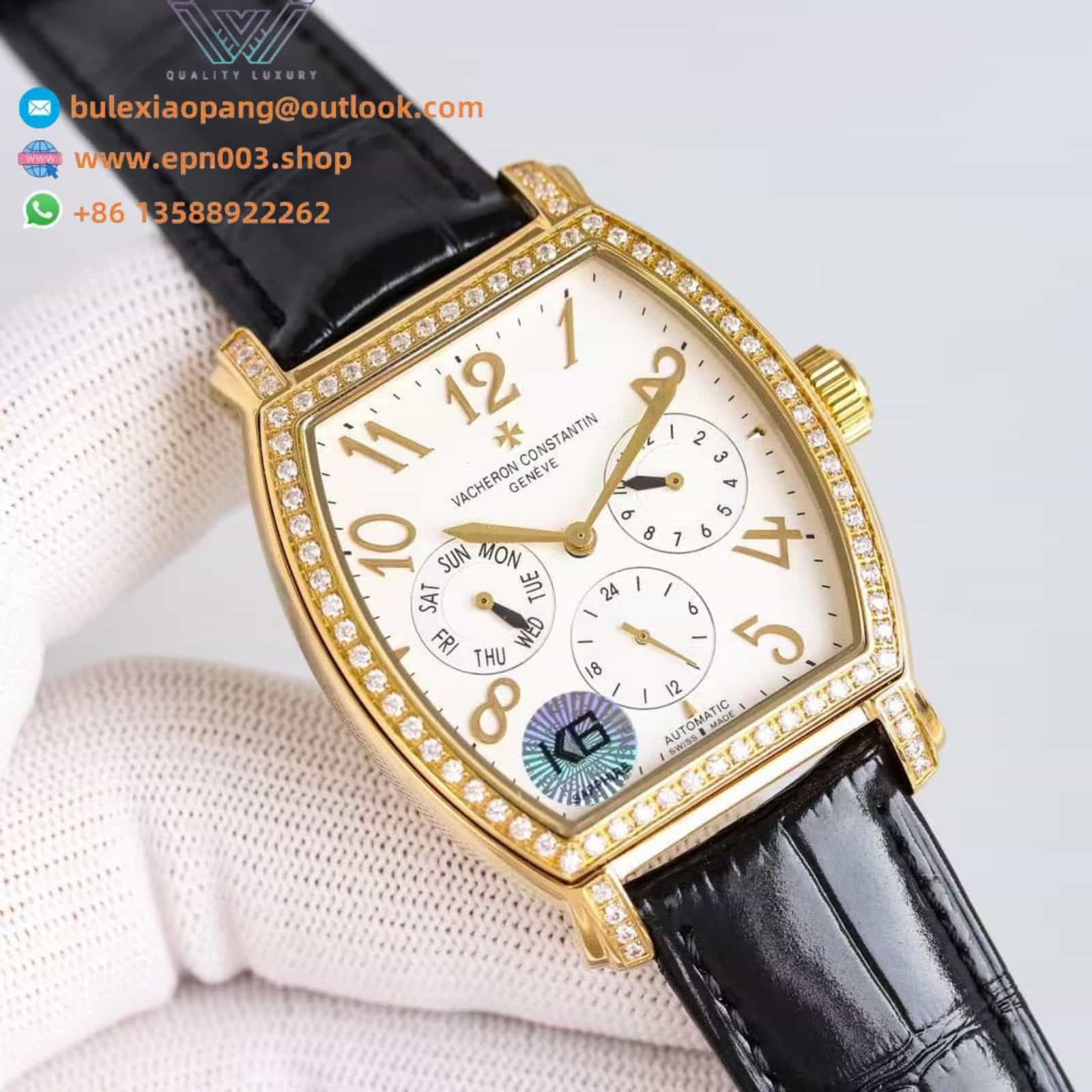 Malte Moon Phase Yellow Gold 42 X 36.7 mm Men Watch