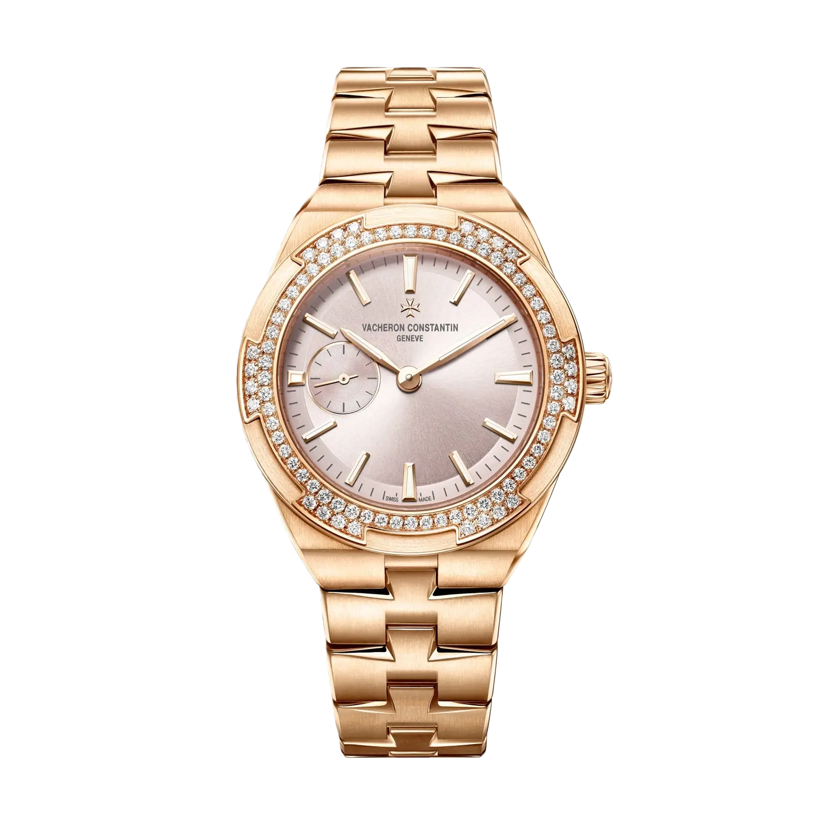 Overseas Self-Winding Pink Gold 37mm 2305V/100A-B078 - Women Watch