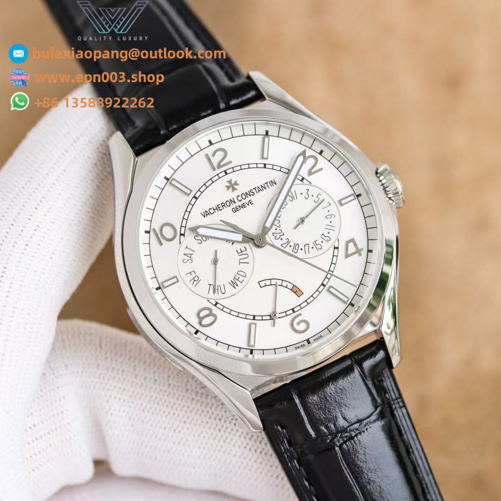 Fiftysix Day-Date Steel 40mm Men Watch