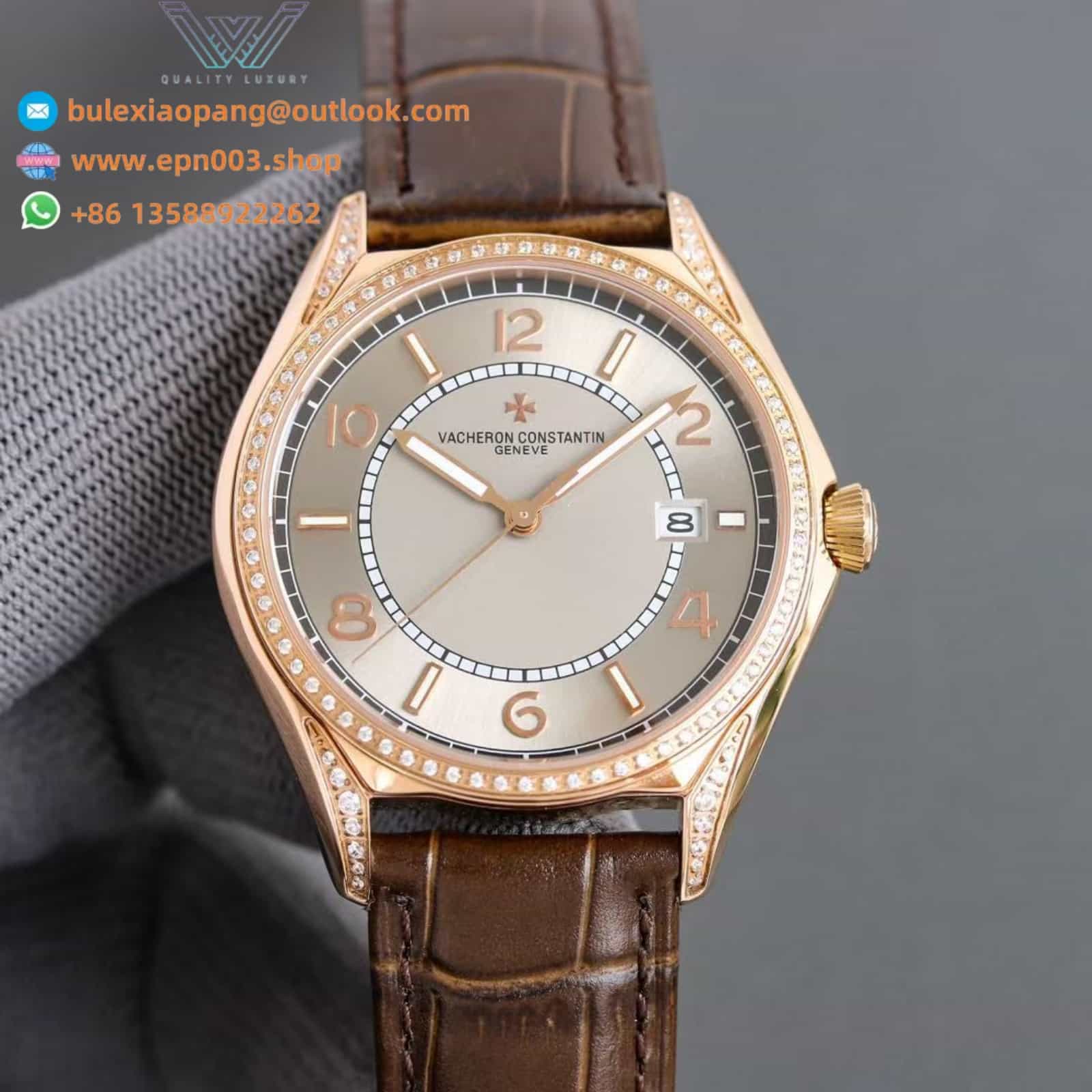 Fiftysix self-winding Pink Gold 40mm  4600E/000A-B402 - Men Watch