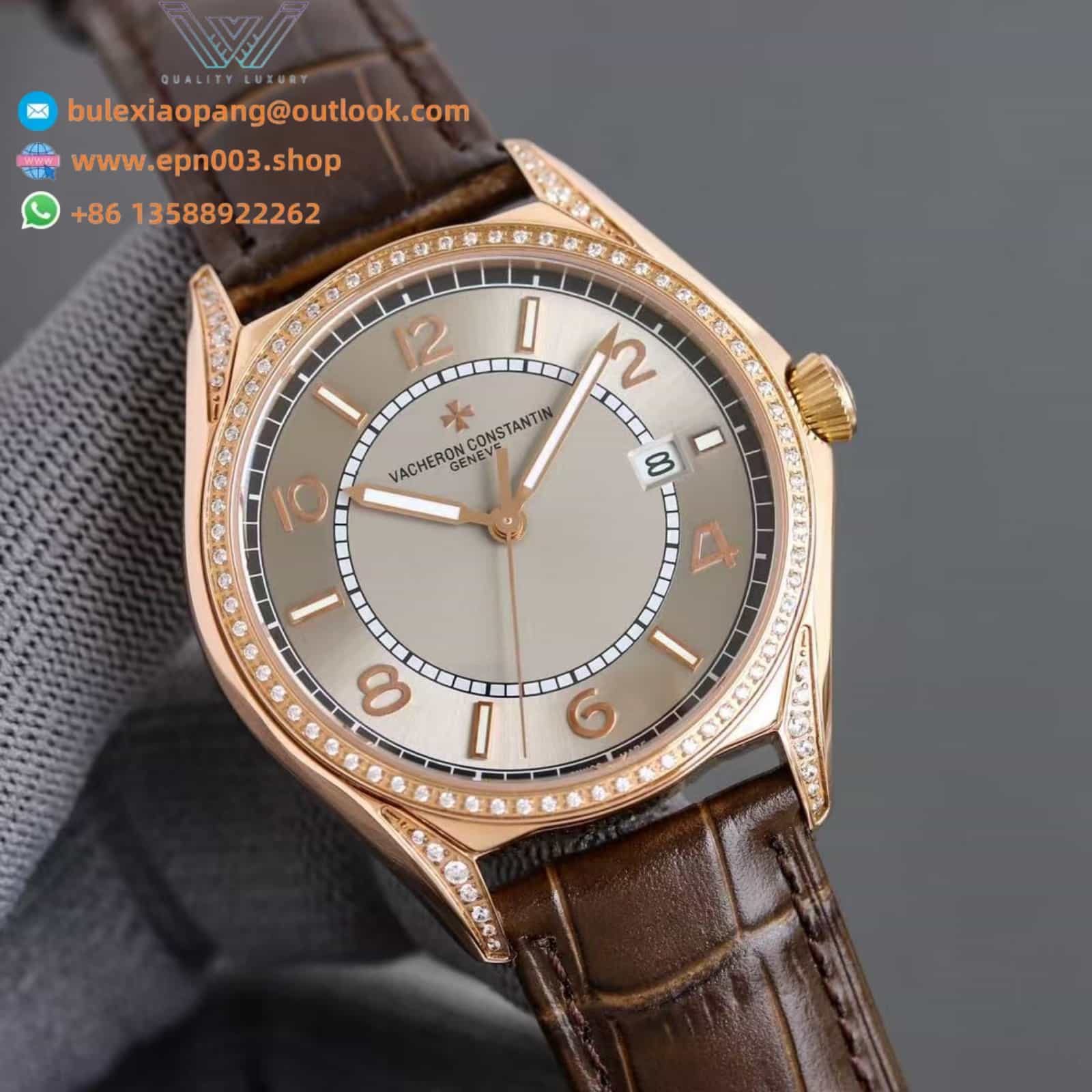 Fiftysix self-winding Pink Gold 40mm  4600E/000A-B402 - Men Watch