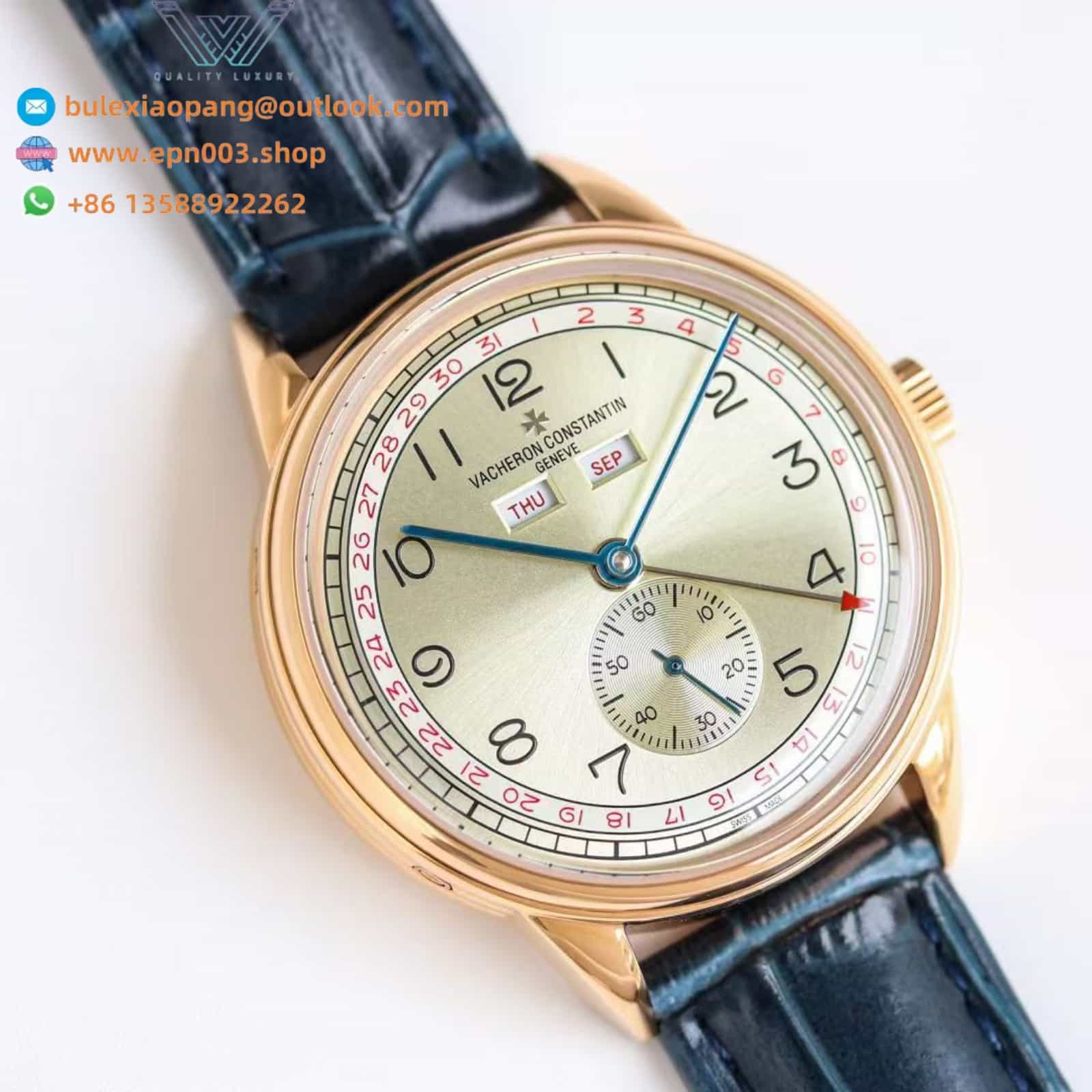 Historiques Triple Calendrier 1942 40mm Men Watch