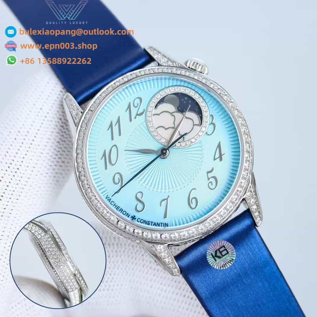 Egerie Self-Winding. Platinum 37mm Women Watch