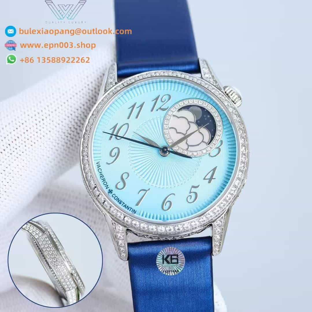 Egerie Self-Winding. Platinum 37mm Women Watch