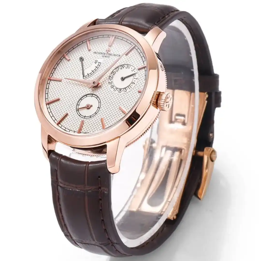Traditionnelle 83520/000R-9909 Rose Gold with Brown 40mm Men Watch