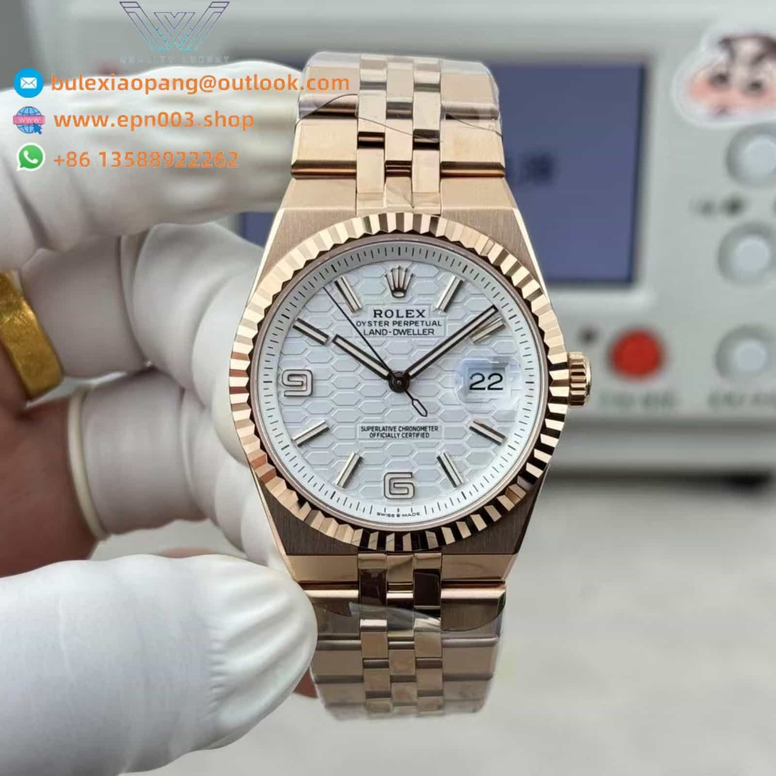 Land-Dweller Everose gold  Reference 127335 40mm