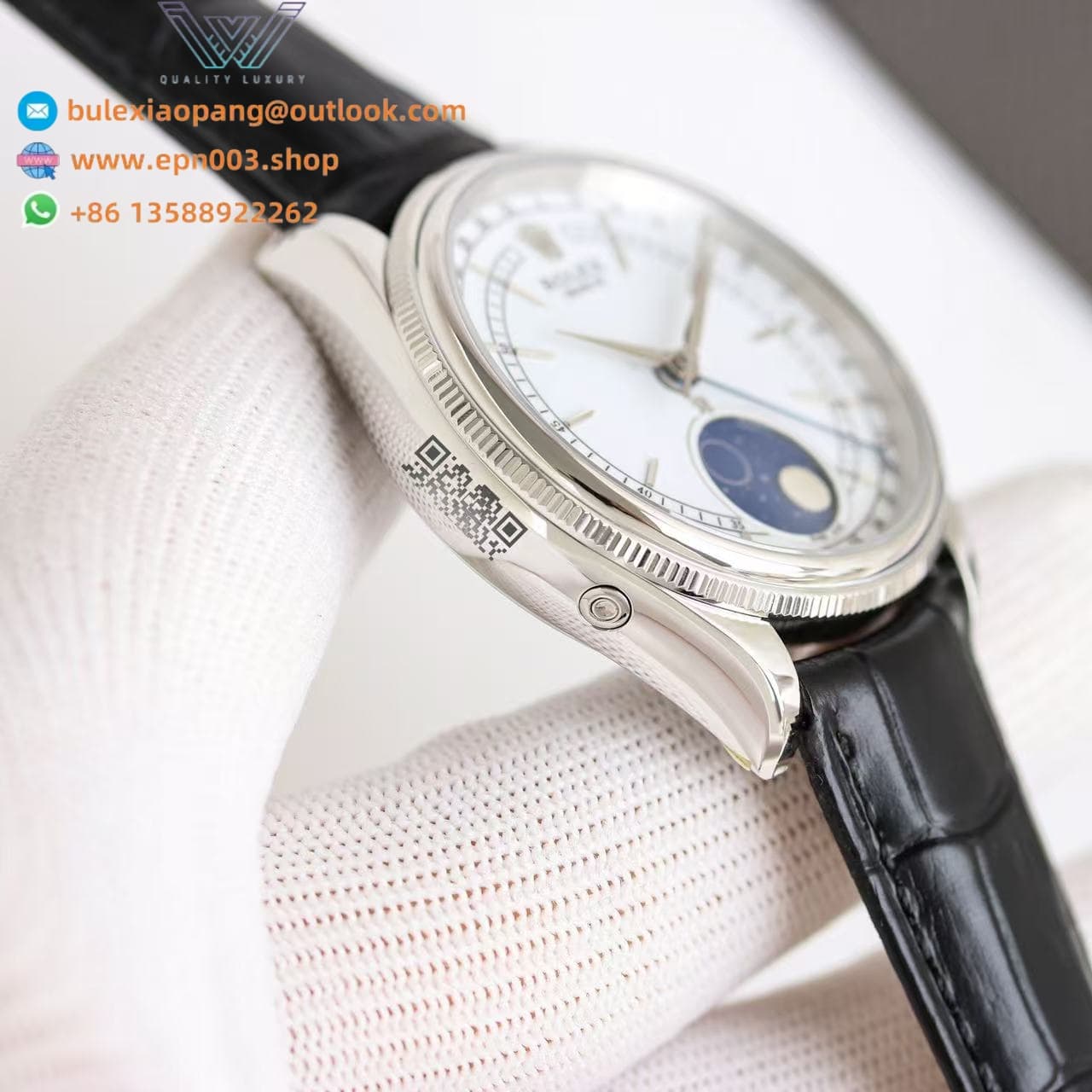 Cellini 50535 – Premium 904L Steel & Moonphase Complication 39mm