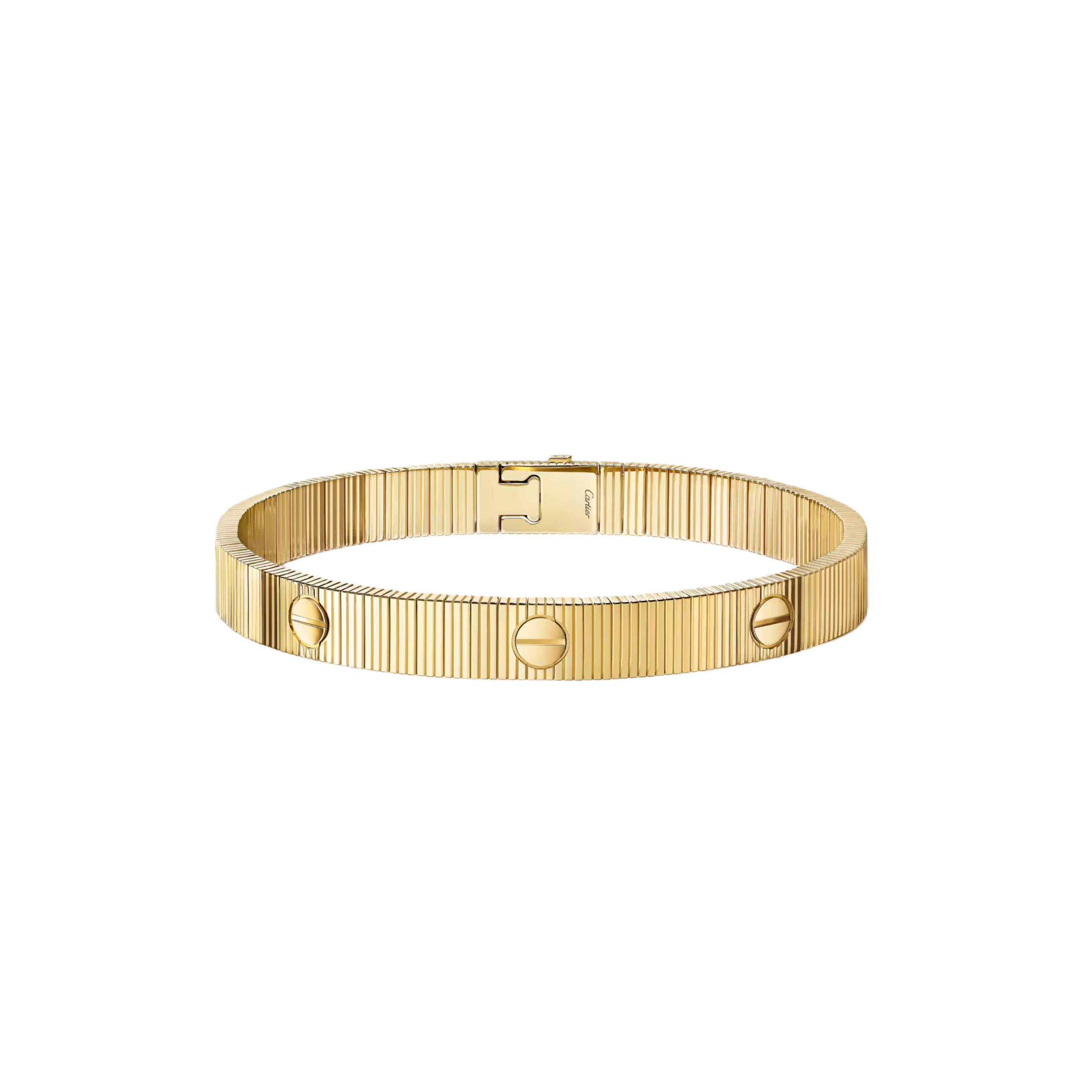 Love Unlimited Bracelet, Flexible - Yellow Gold