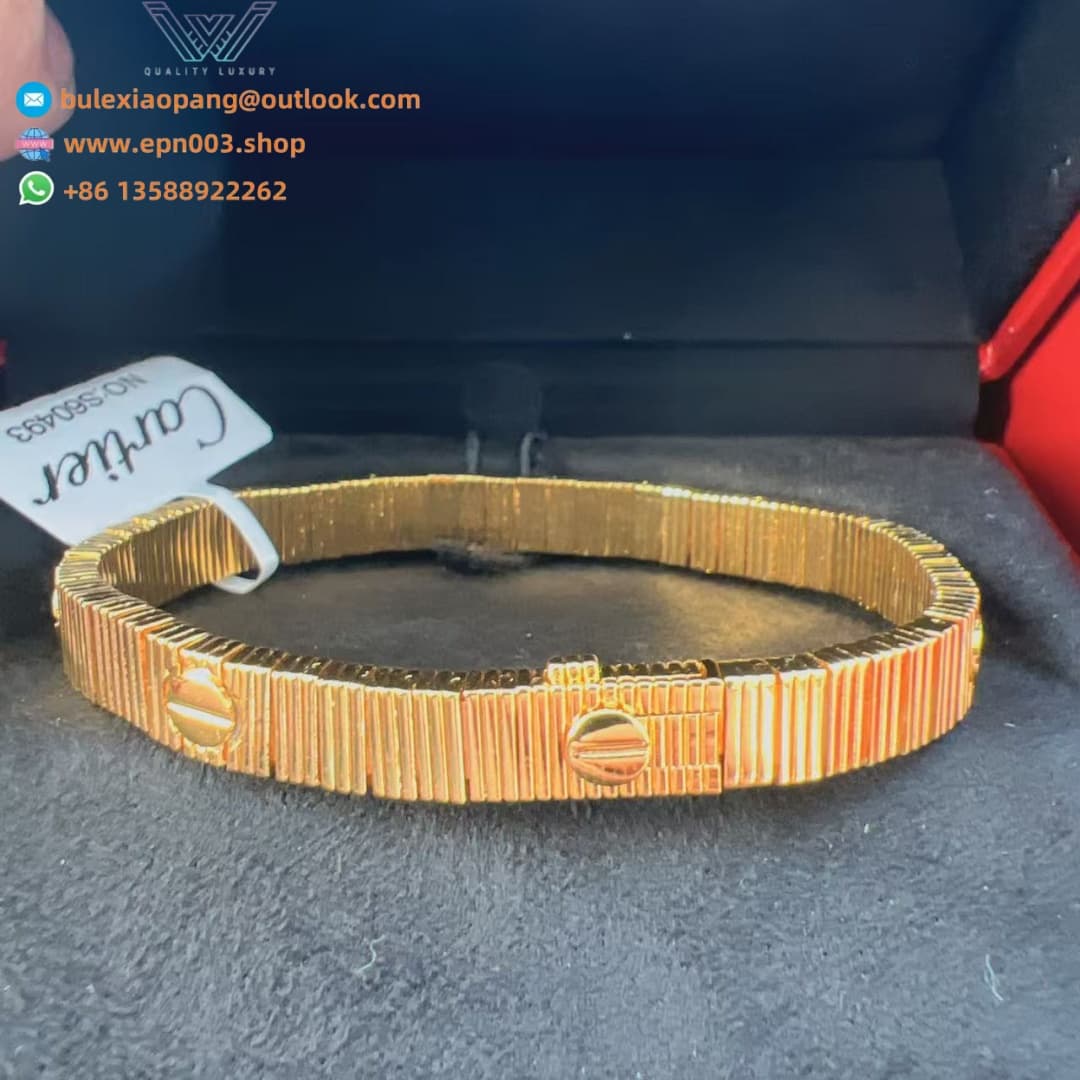 Love Unlimited Bracelet, Flexible - Yellow Gold
