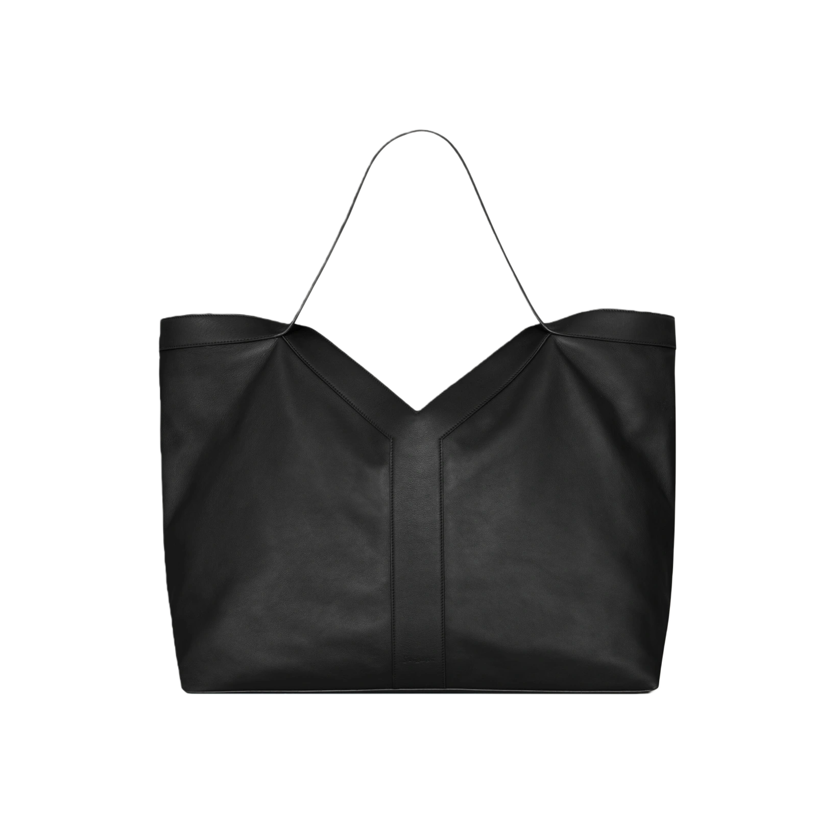Y Large Tote In Leather - 820672AAEIF1000