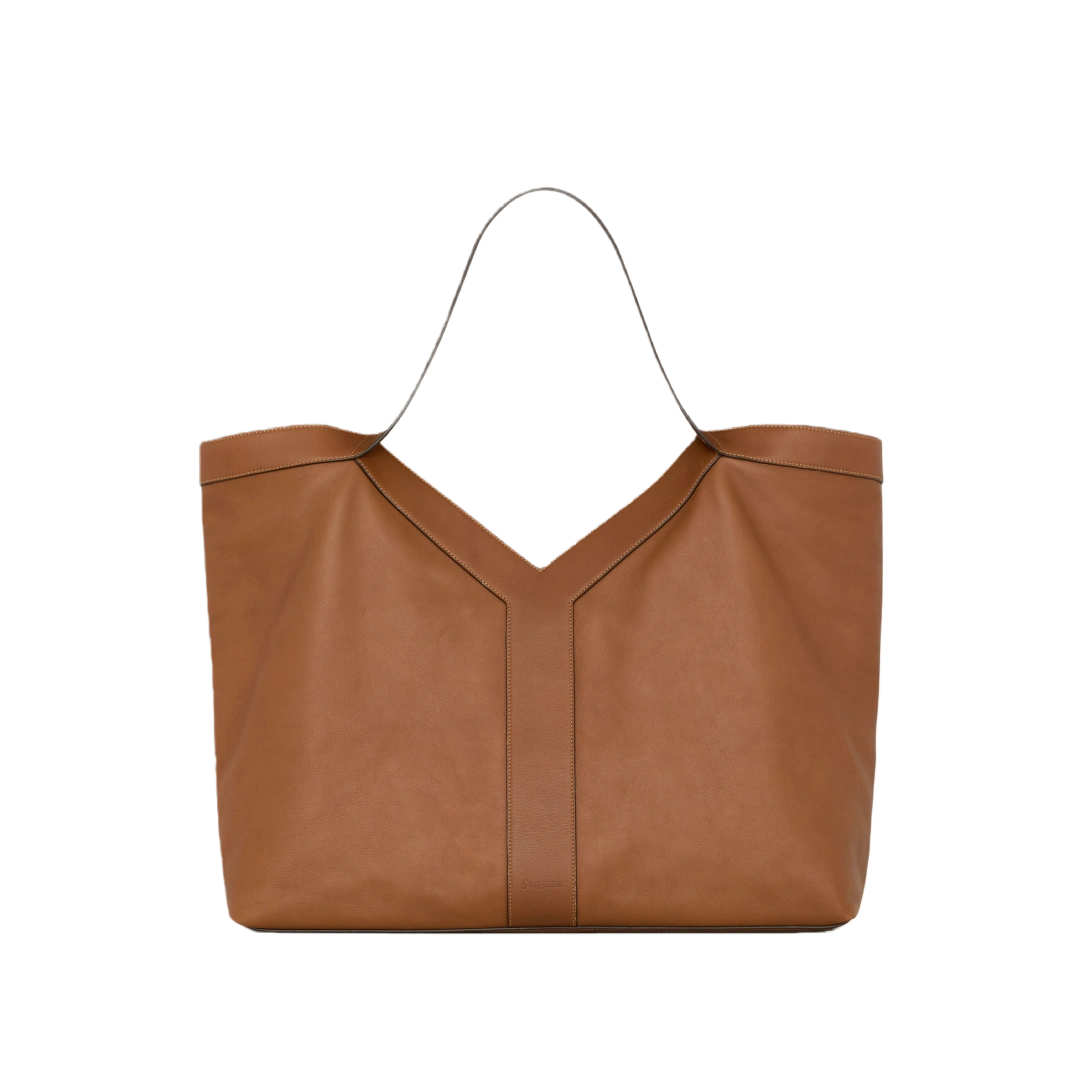 Y LARGE TOTE IN LEATHER BRICK - 820672AAEC36359
