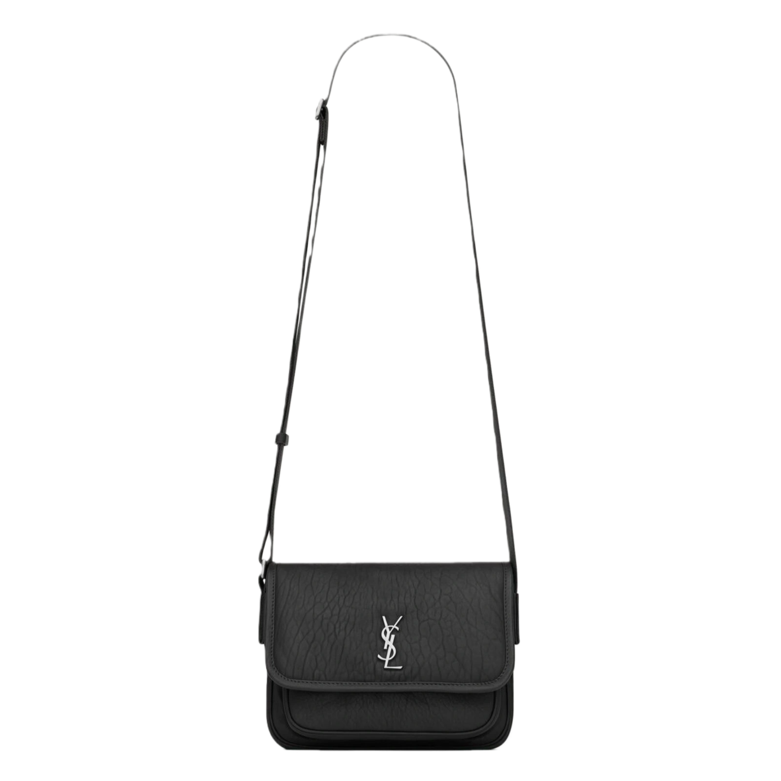 NIKI SMALL MESSENGER IN GRAINED LAMBSKIN - 776611AAC3O1000
