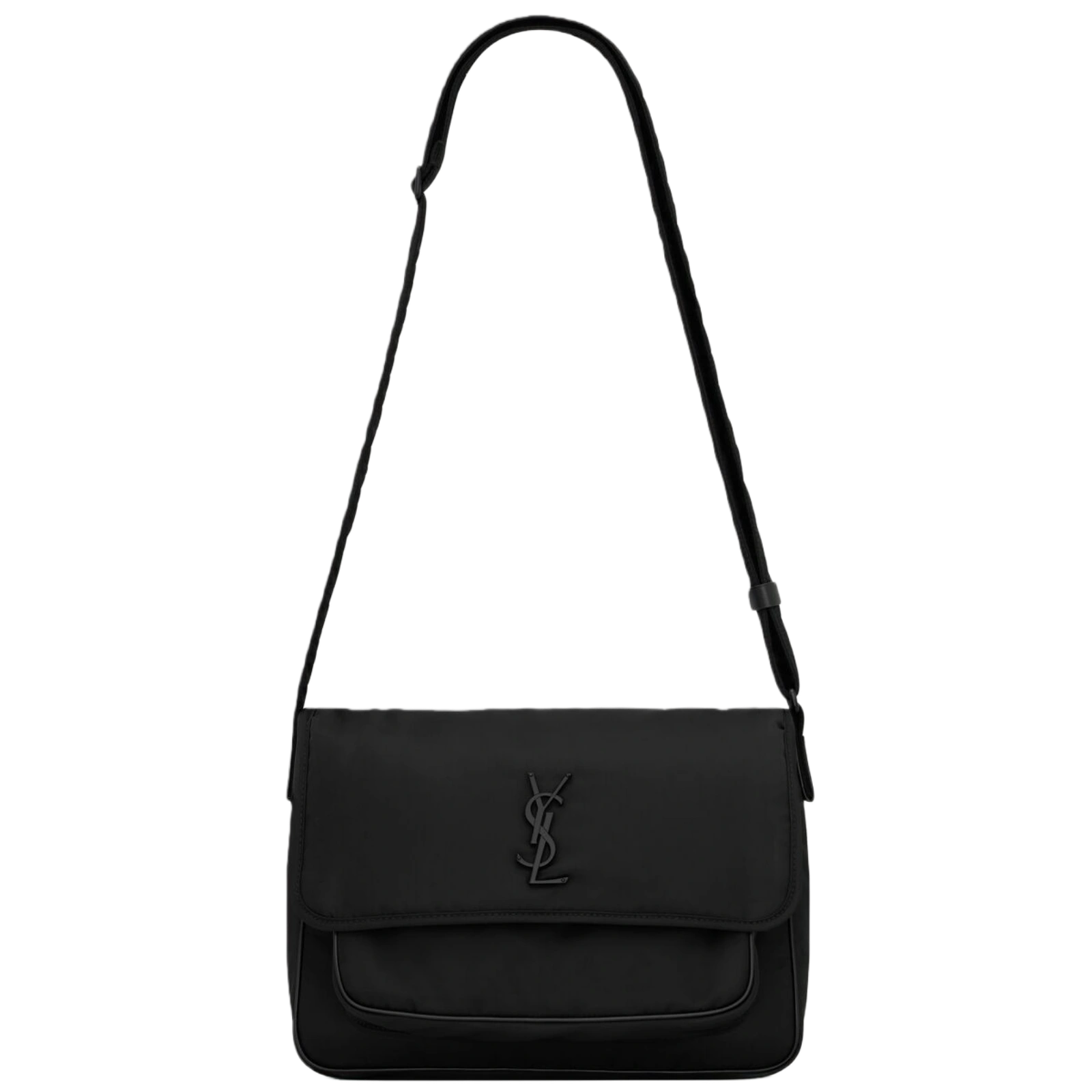 NIKI MESSENGER IN ECONYL® BLACK - 757146FACKH1000