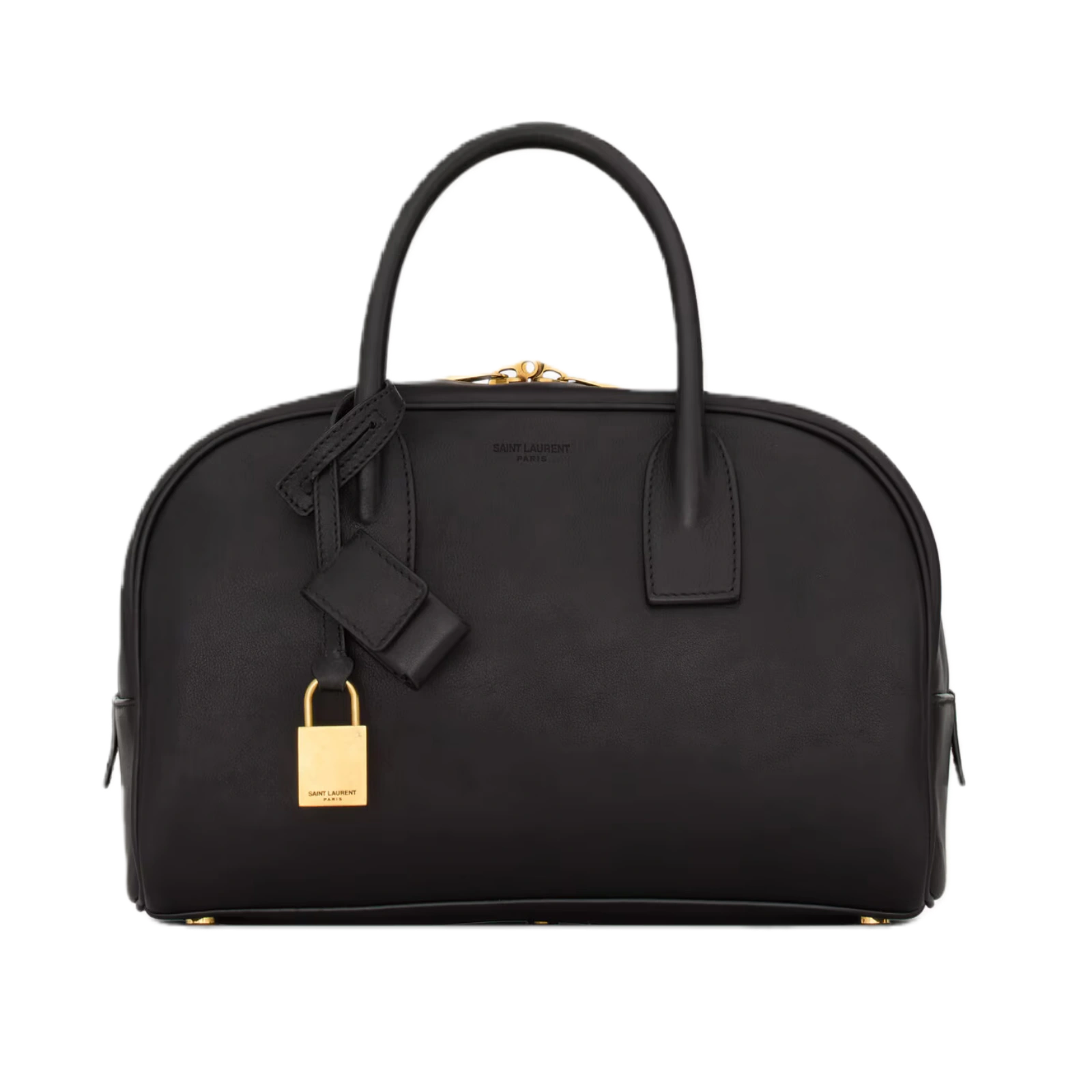 SAC DE JOUR BOSTON IN GRAINED LEATHER – SMALL BLACK - 851694AAFU51000