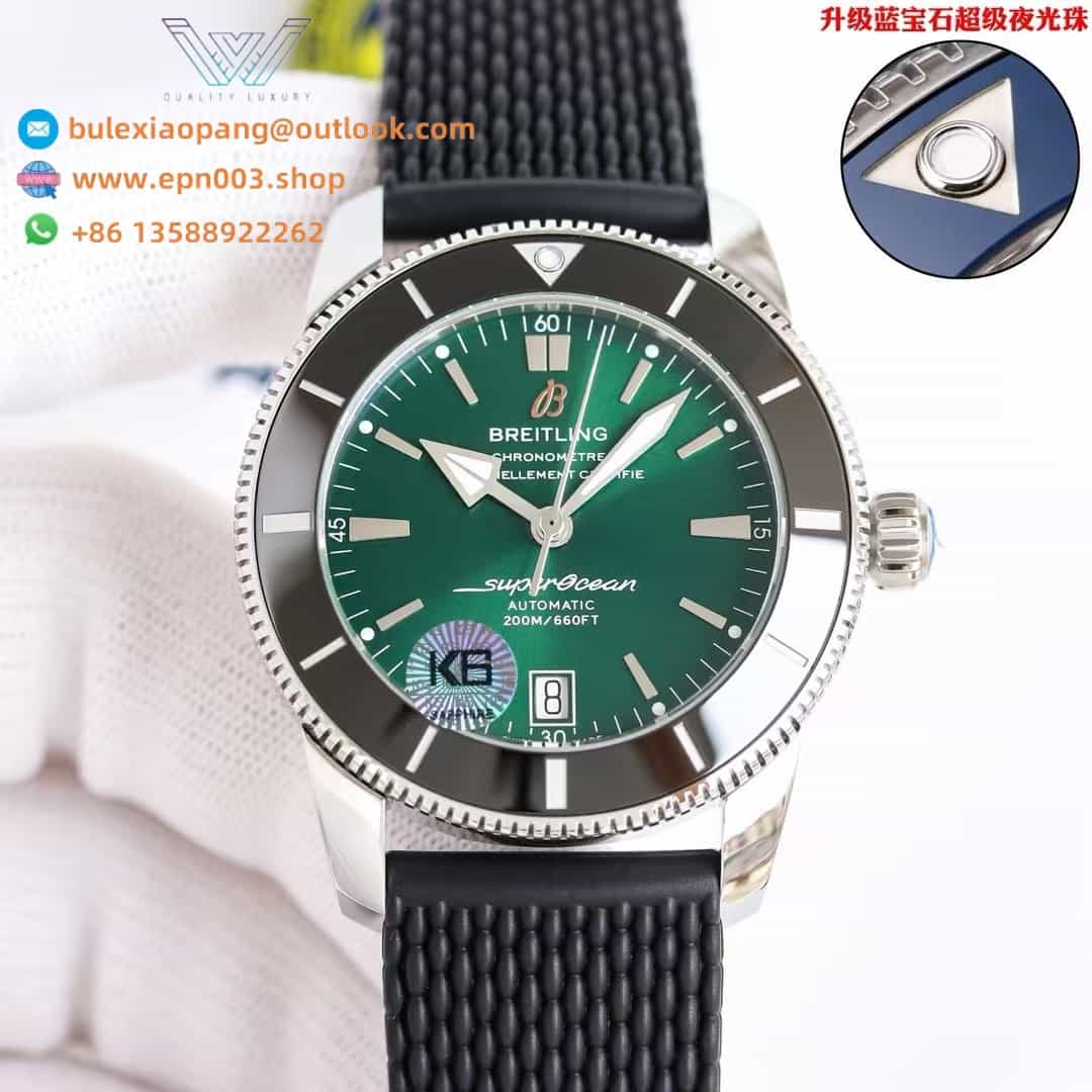 Superocean Heritage B20 Automatic Stainless Steel Rubber Strap 46mm Men Watch