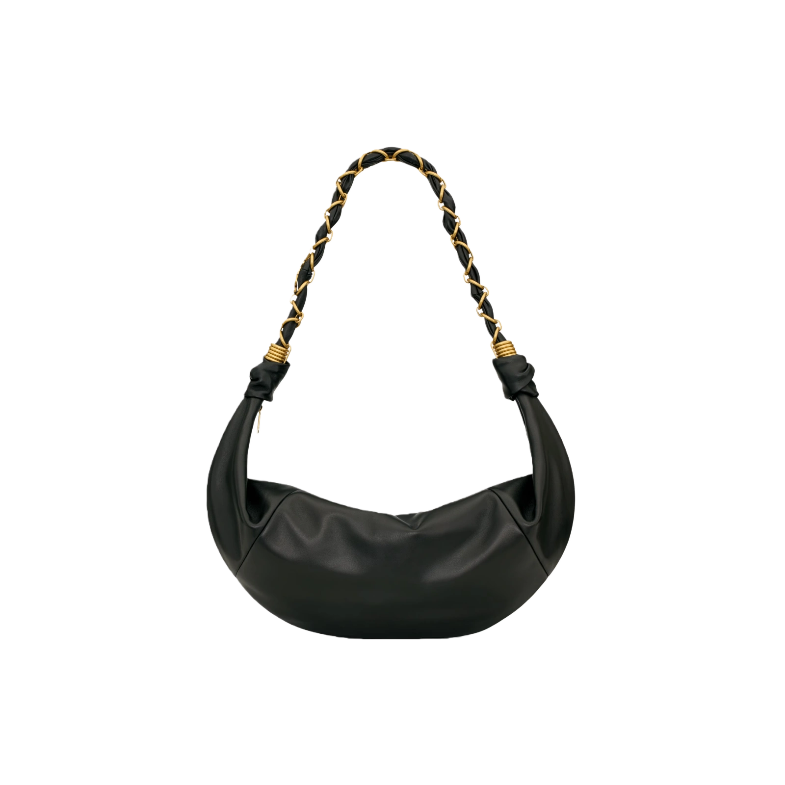 AMALIA HOBO IN LAMBSKIN BLACK - 862210AACX71000