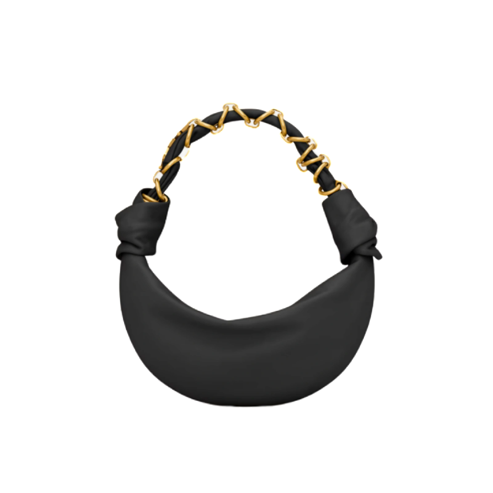 AMALIA MINI HOBO IN LAMBSKIN BLACK - 862558AACX71000