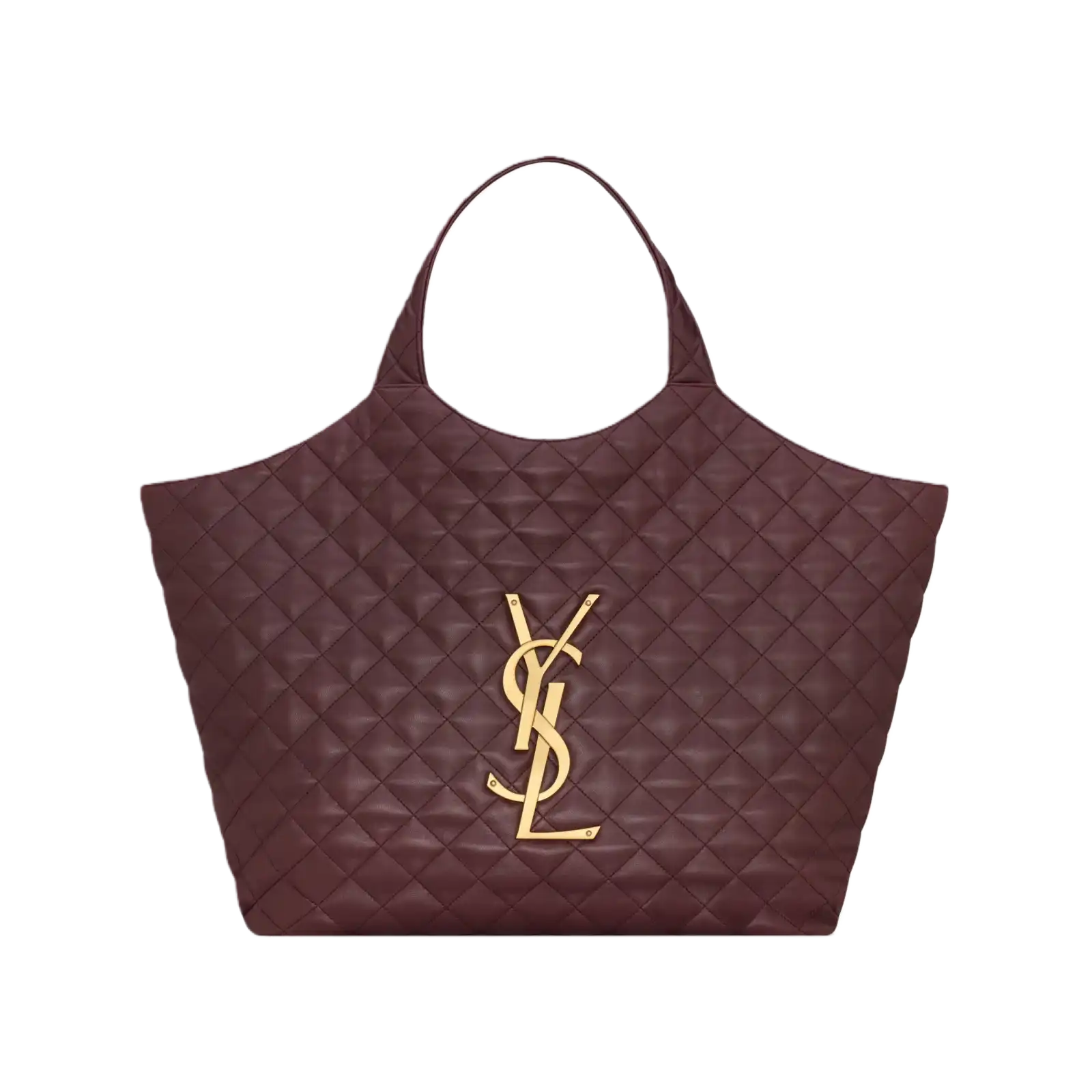 ICARE IN QUILTED NAPPA ROUGE CABERNET - 698651AAANG6195