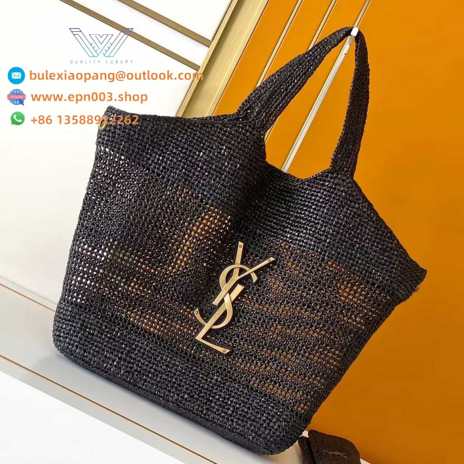 ICARE SAINT LAURENT MAXI ICARE TOTE BAG