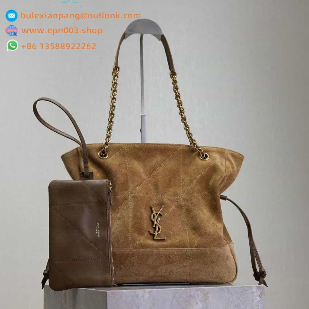 JAMIE SHOPPING IN SUEDE GOLDEN LEAF - 8098241U8P73194