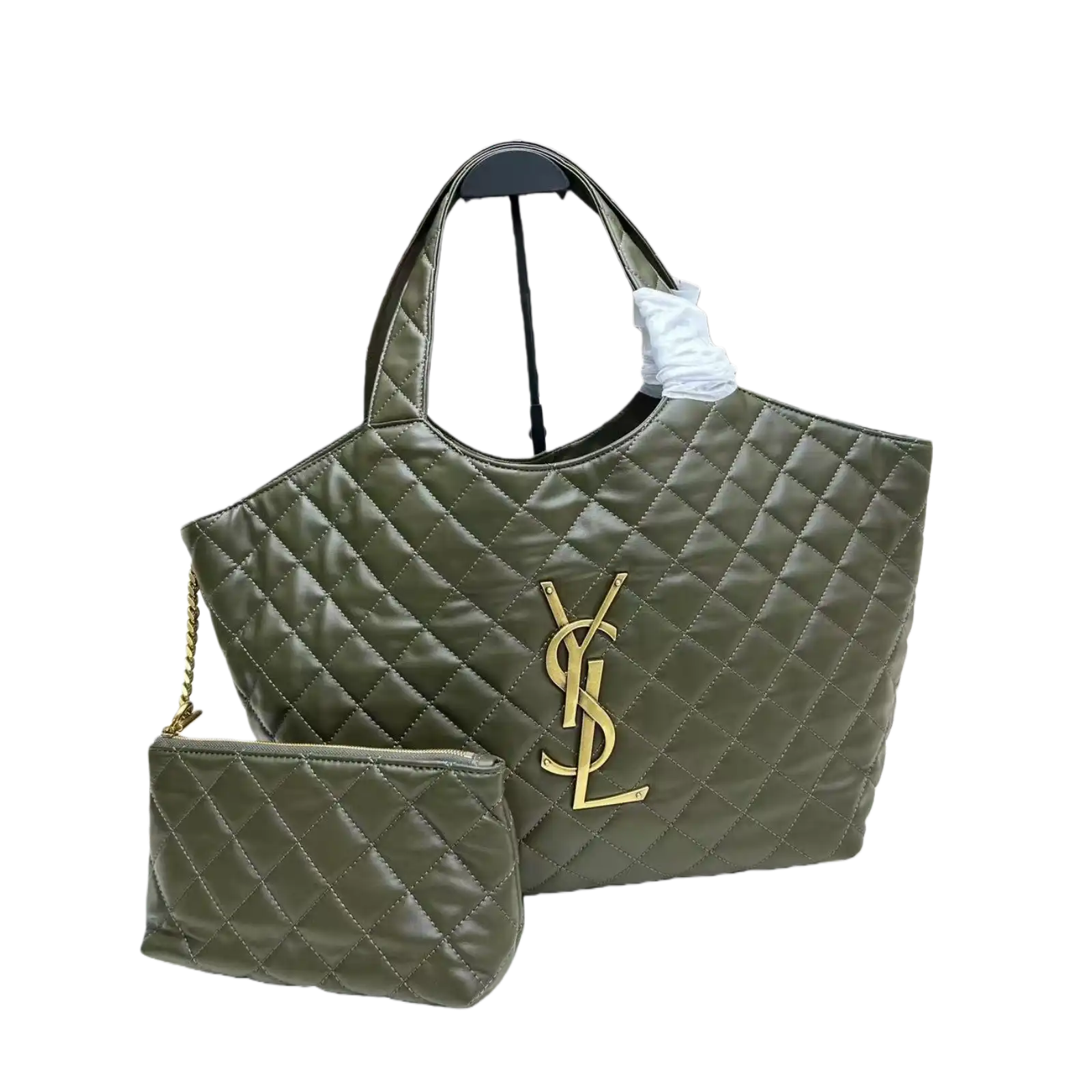 ICARE ICARE MEDIUM IN QUILTED NAPPA GREEN - 858191AAANG1000