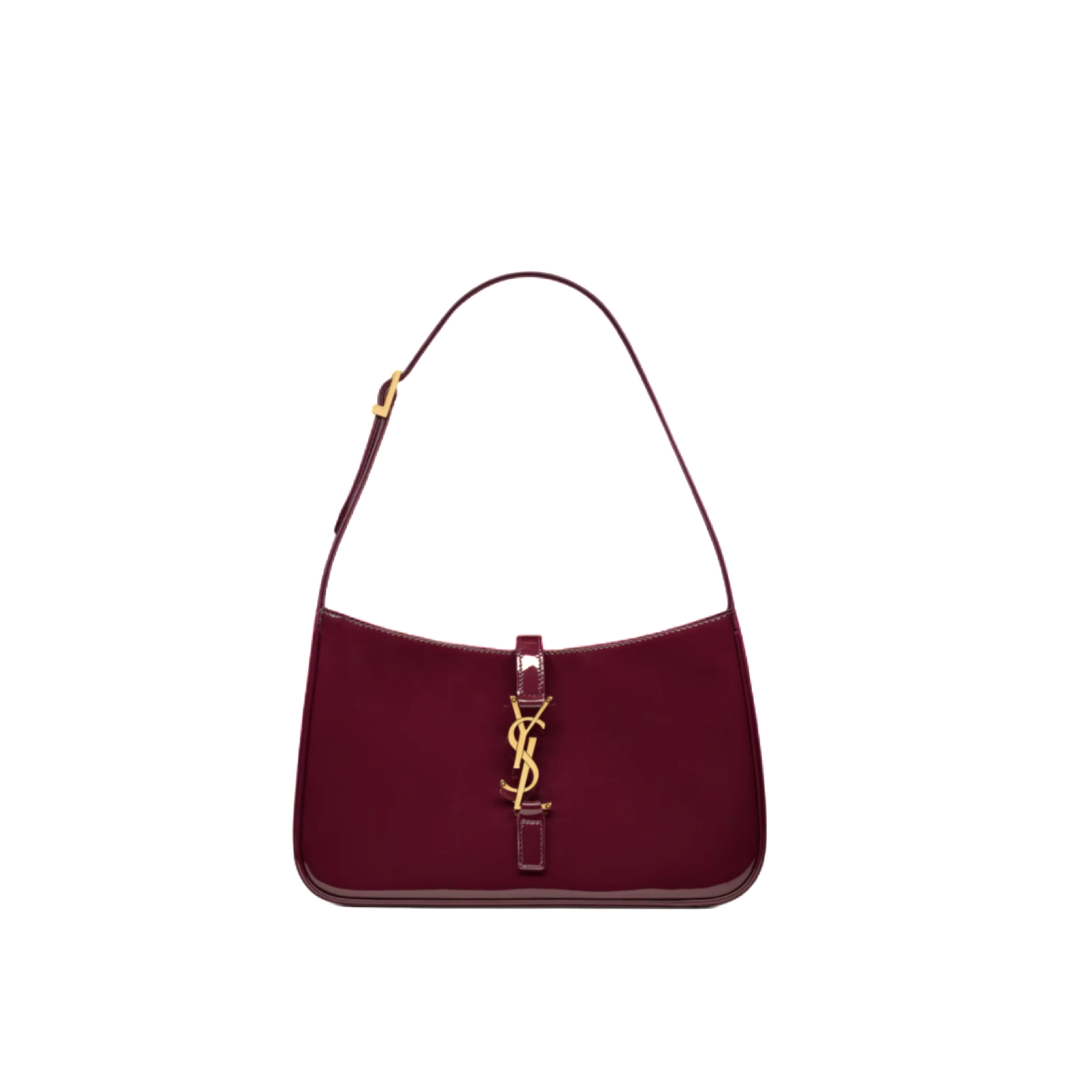 LE 5 À 7 IN PATENT LEATHER DARK RED WINE - 657228B870W6413
