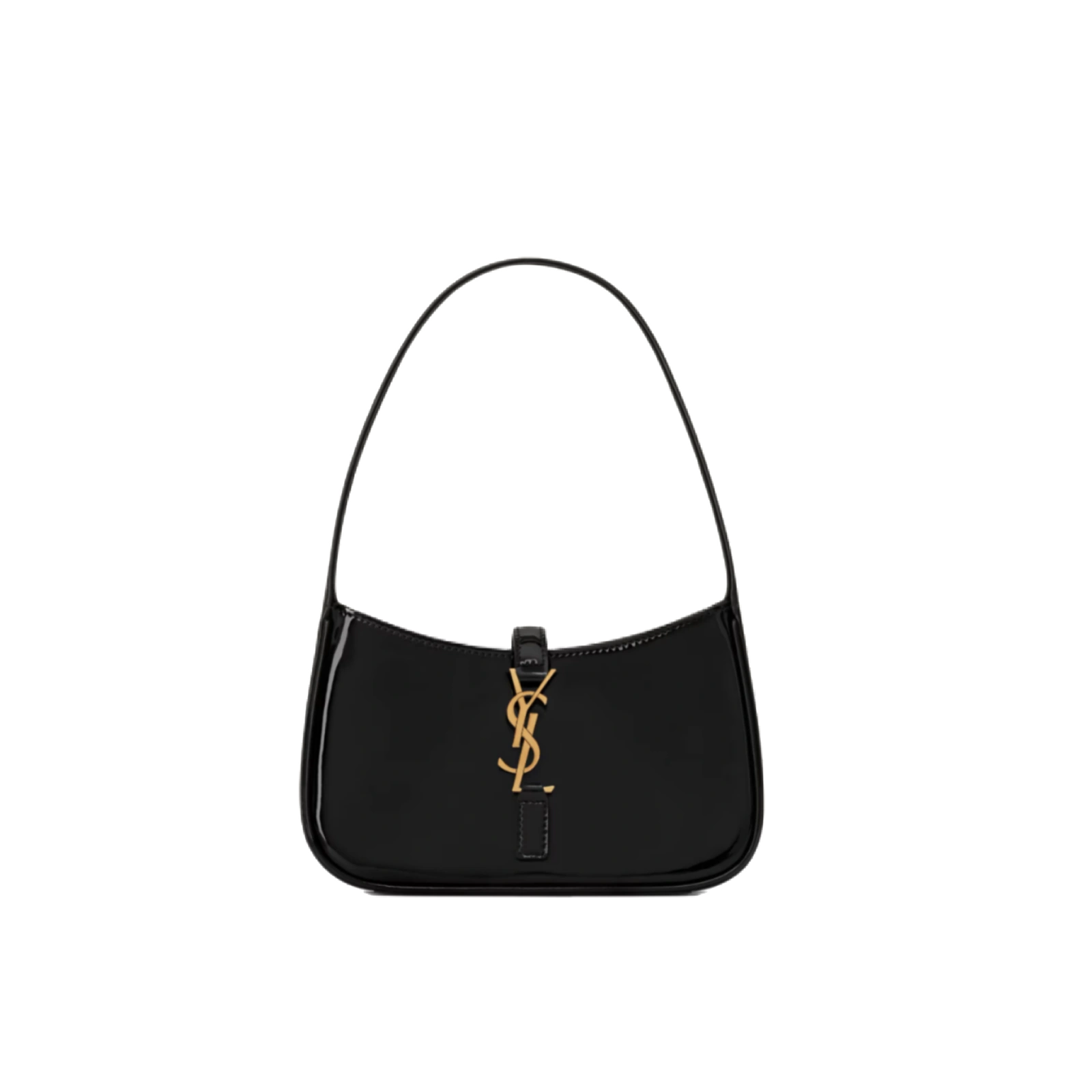 LE 5 À 7 IN PATENT LEATHER MINI BLACK - 710318B870W1000