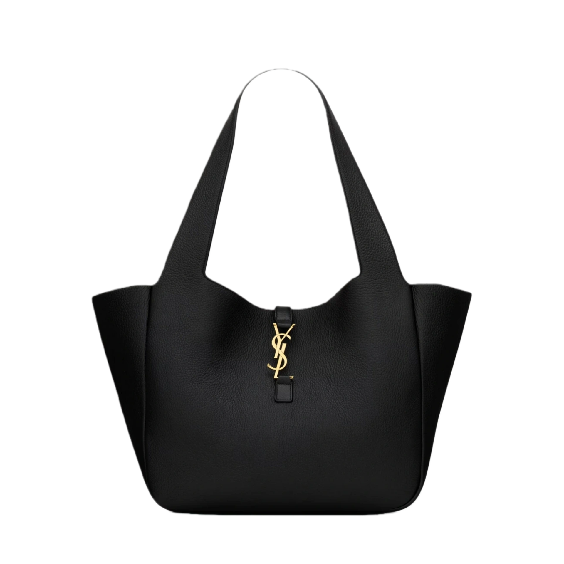 LE 5 À 7 BEA IN GRAINED LEATHER BLACK - 763435AADUU1000