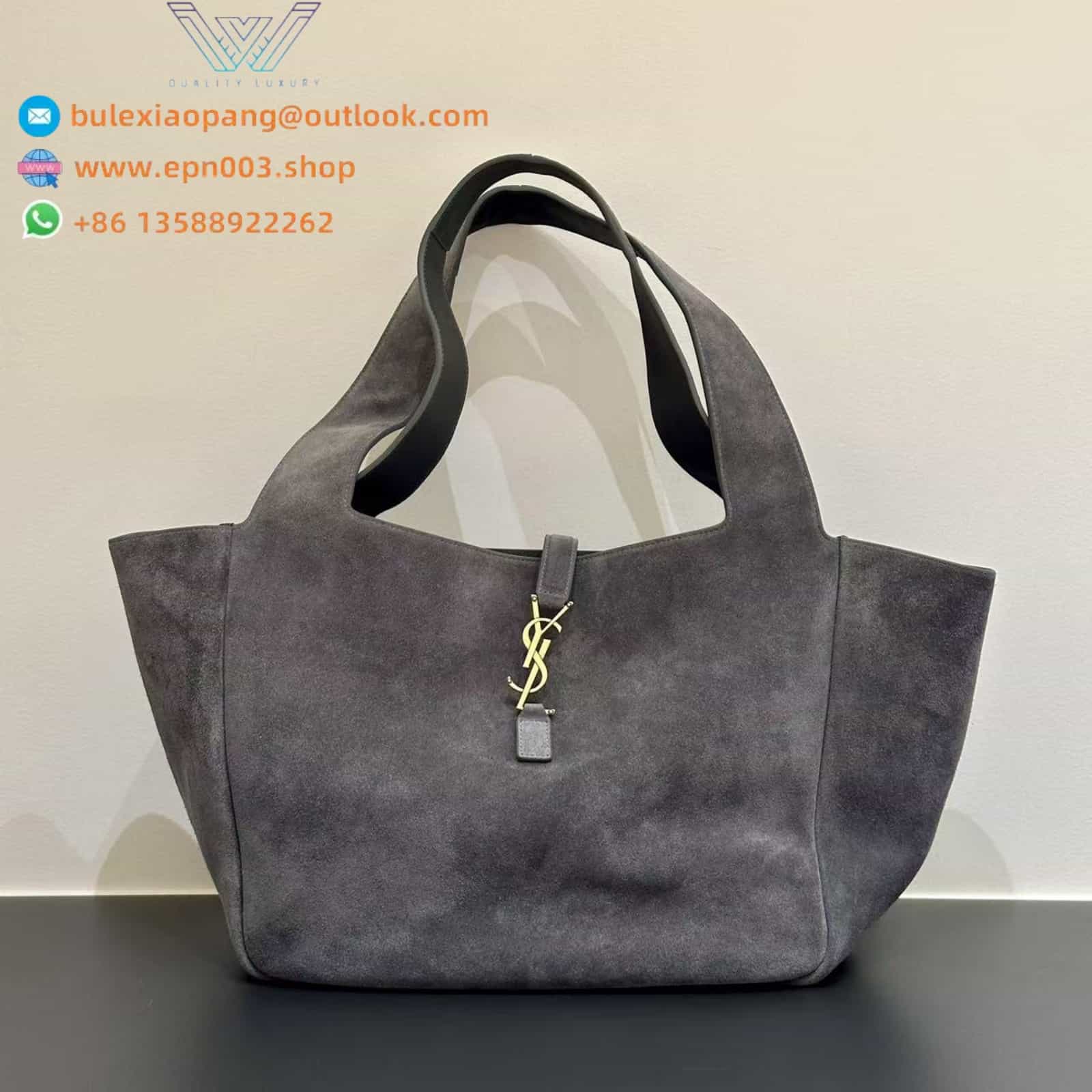 LE 5 À 7 BEA IN SUEDE URBAN GREY - 763435008IW1997