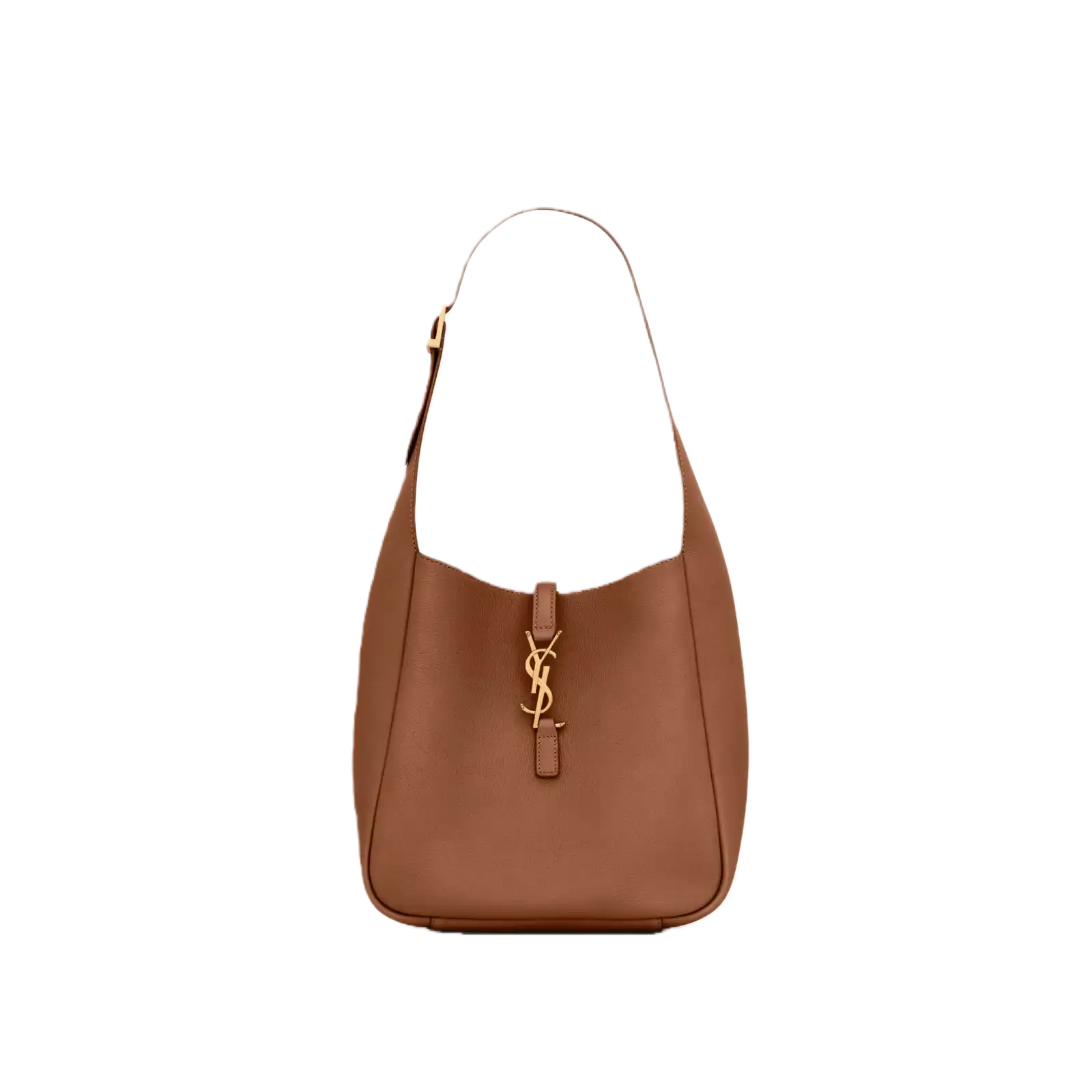 LE 5 À 7 SUPPLE LARGE IN GRAINED LEATHER FOX - 850545AAAUQ2536