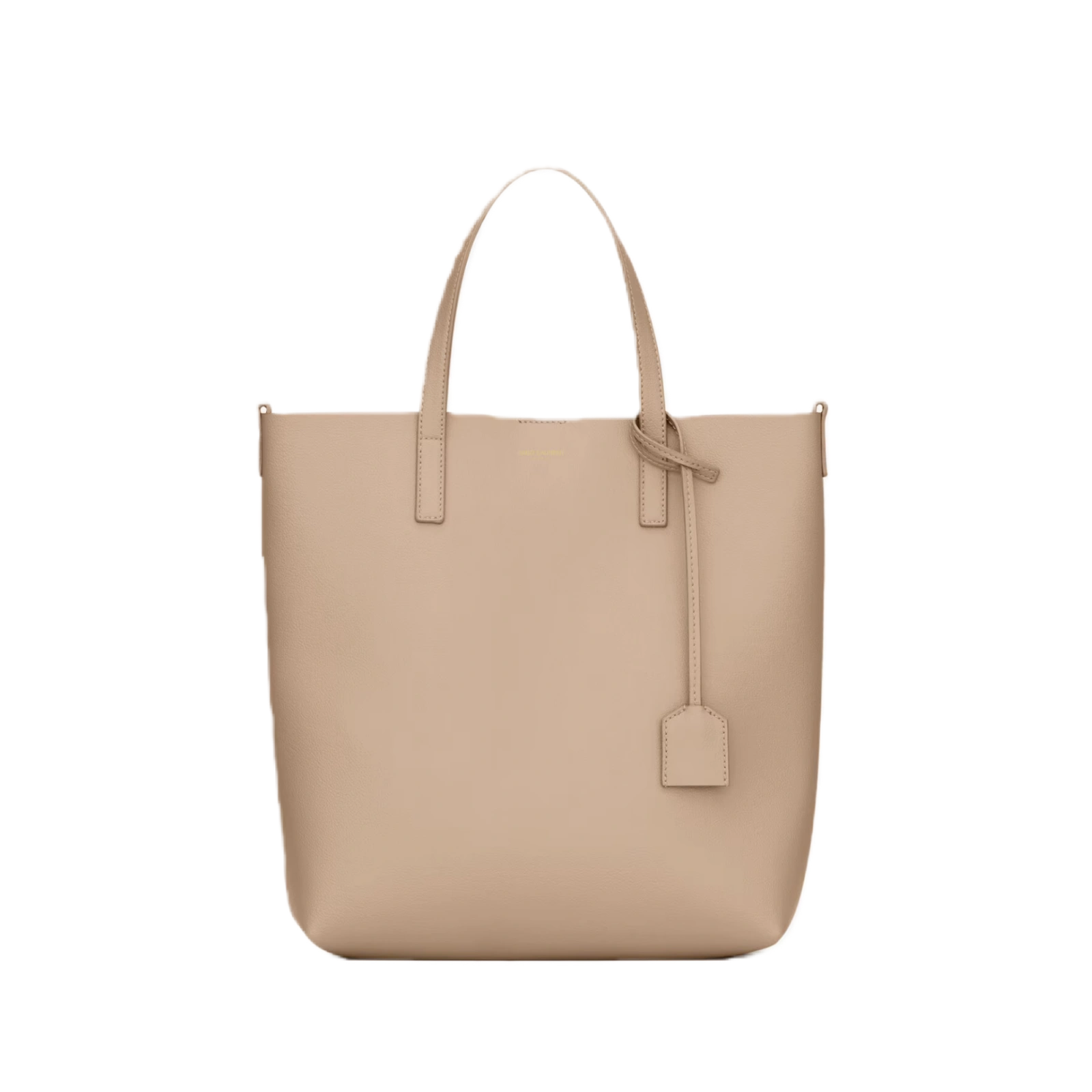 SHOPPING SAINT LAURENT TOY IN LEATHER DARK BEIGE - 600307CSV0J2721