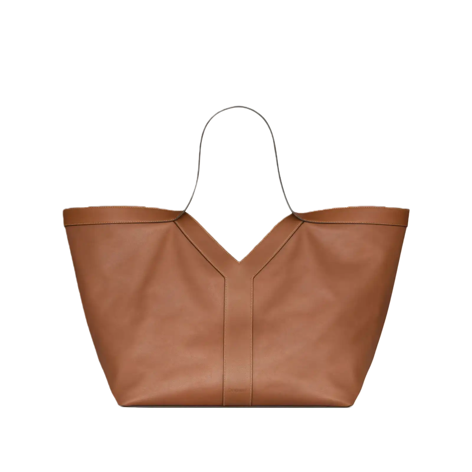 Y TOTE IN LEATHER BRICK - 817602AAEC36359