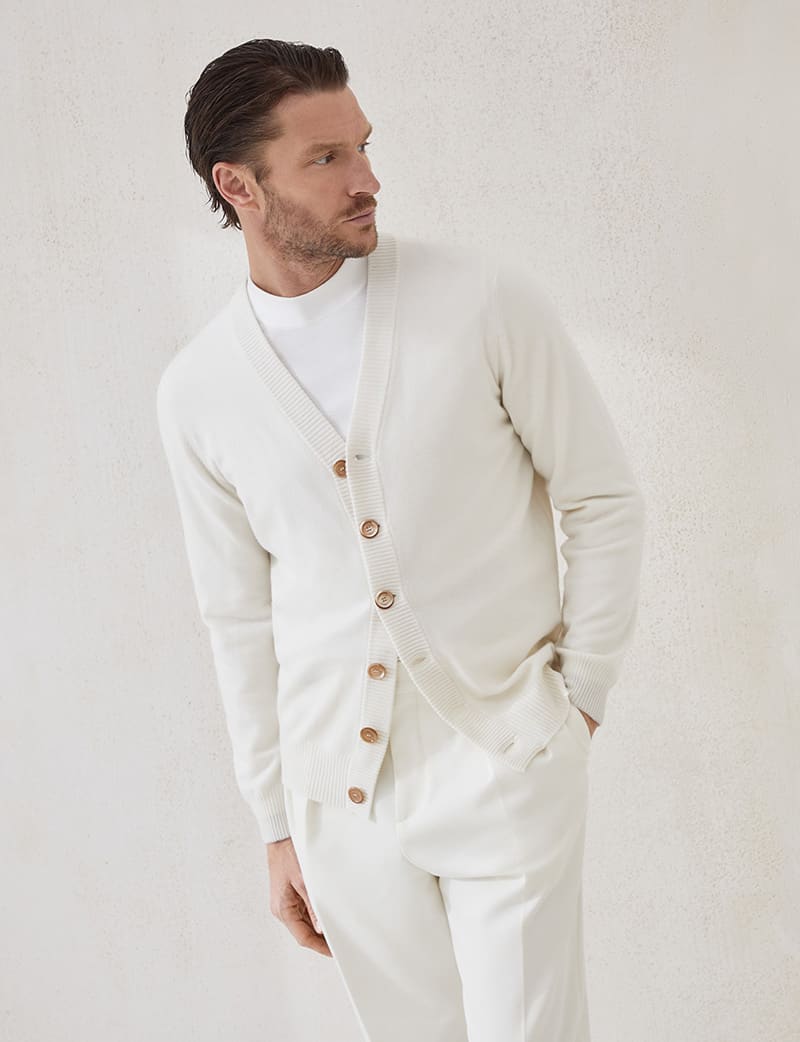 Cashmere cardigan