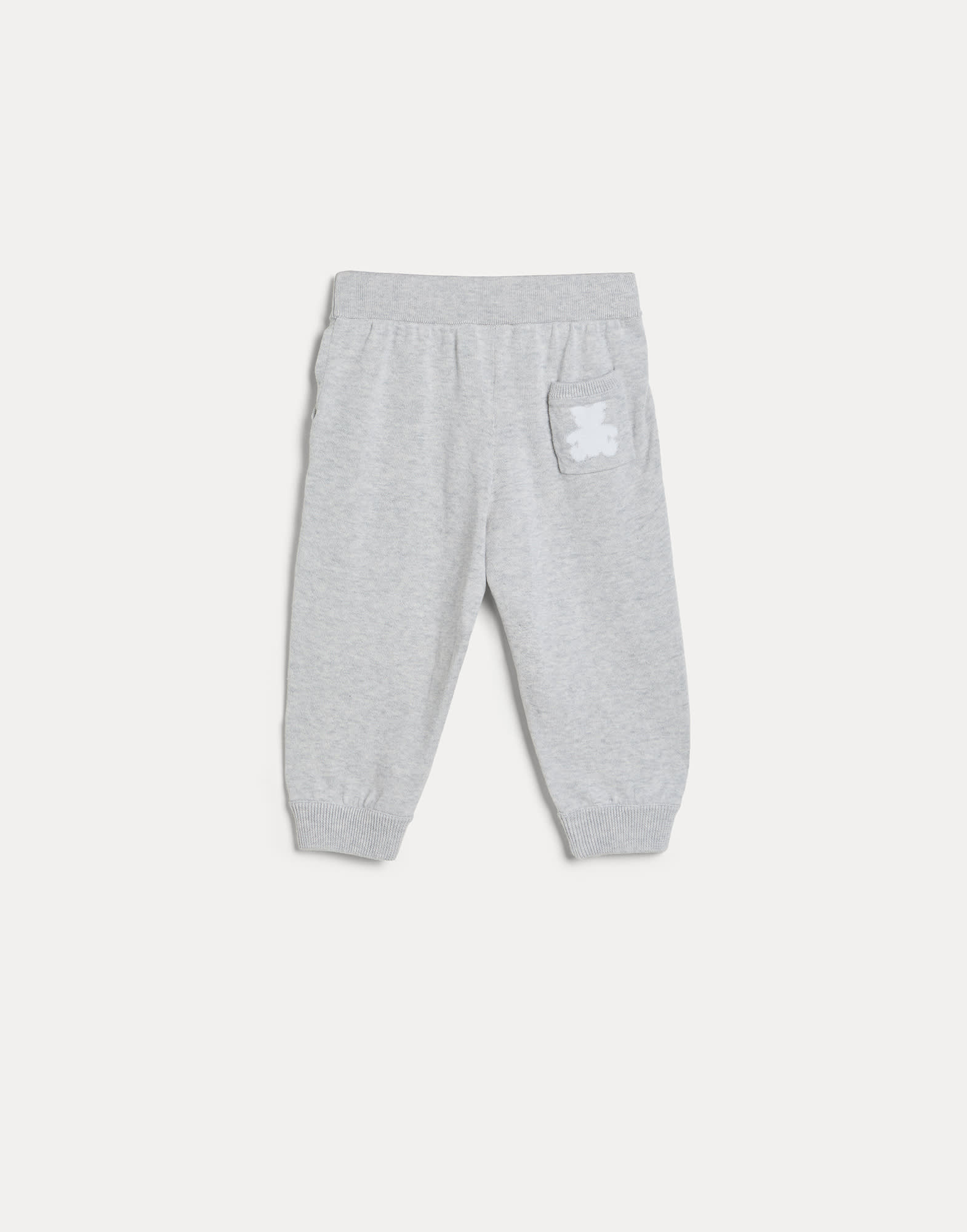 Cotton Bernie jacquard knit trousers