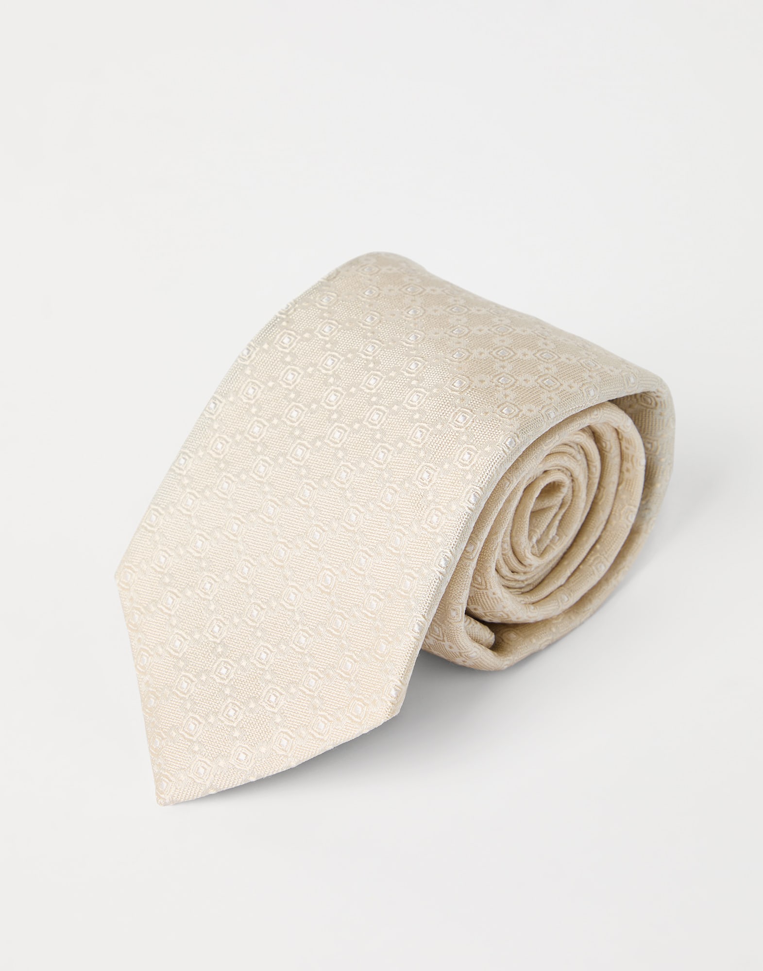 Silk jacquard tie